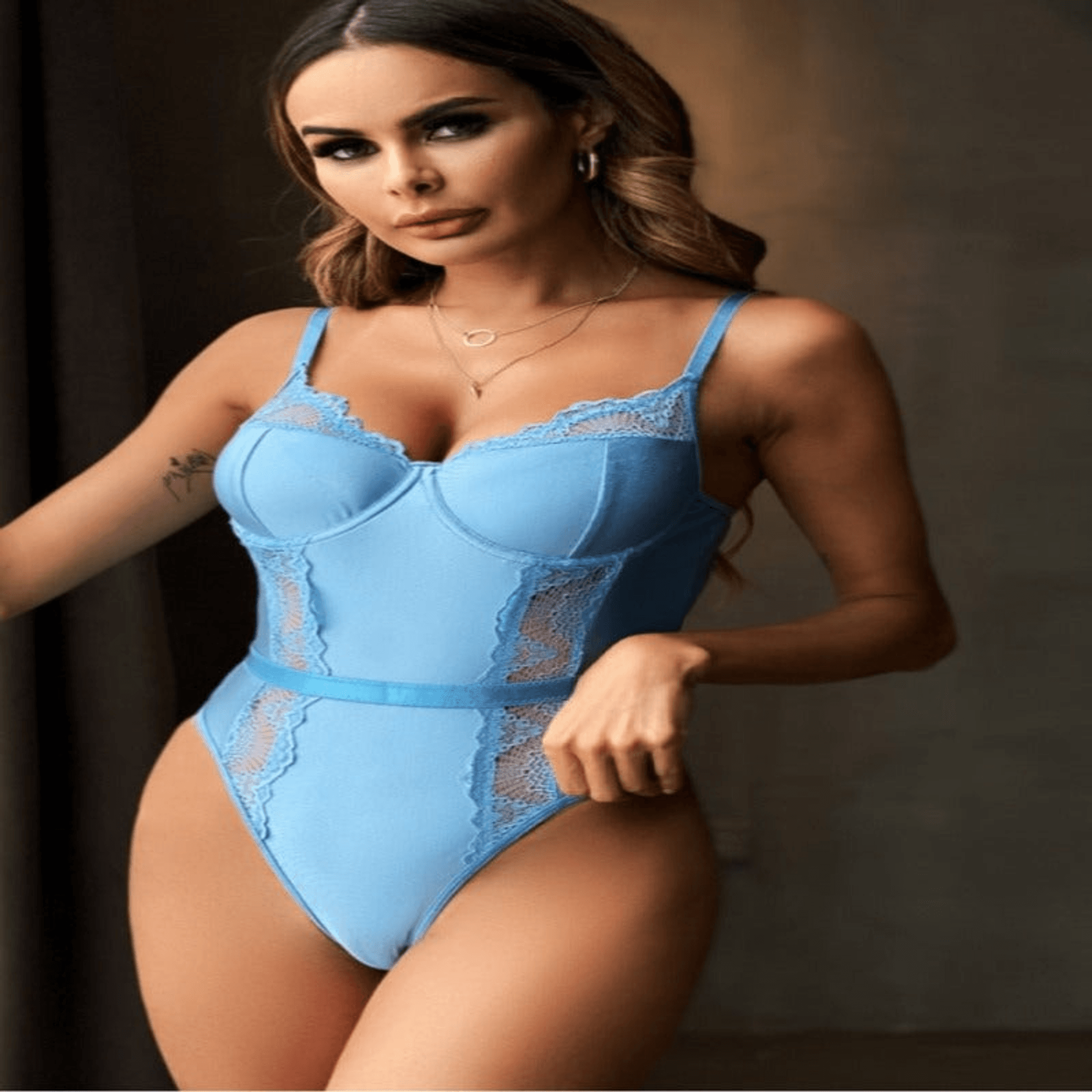 Maria Embroidery Bodysuit
