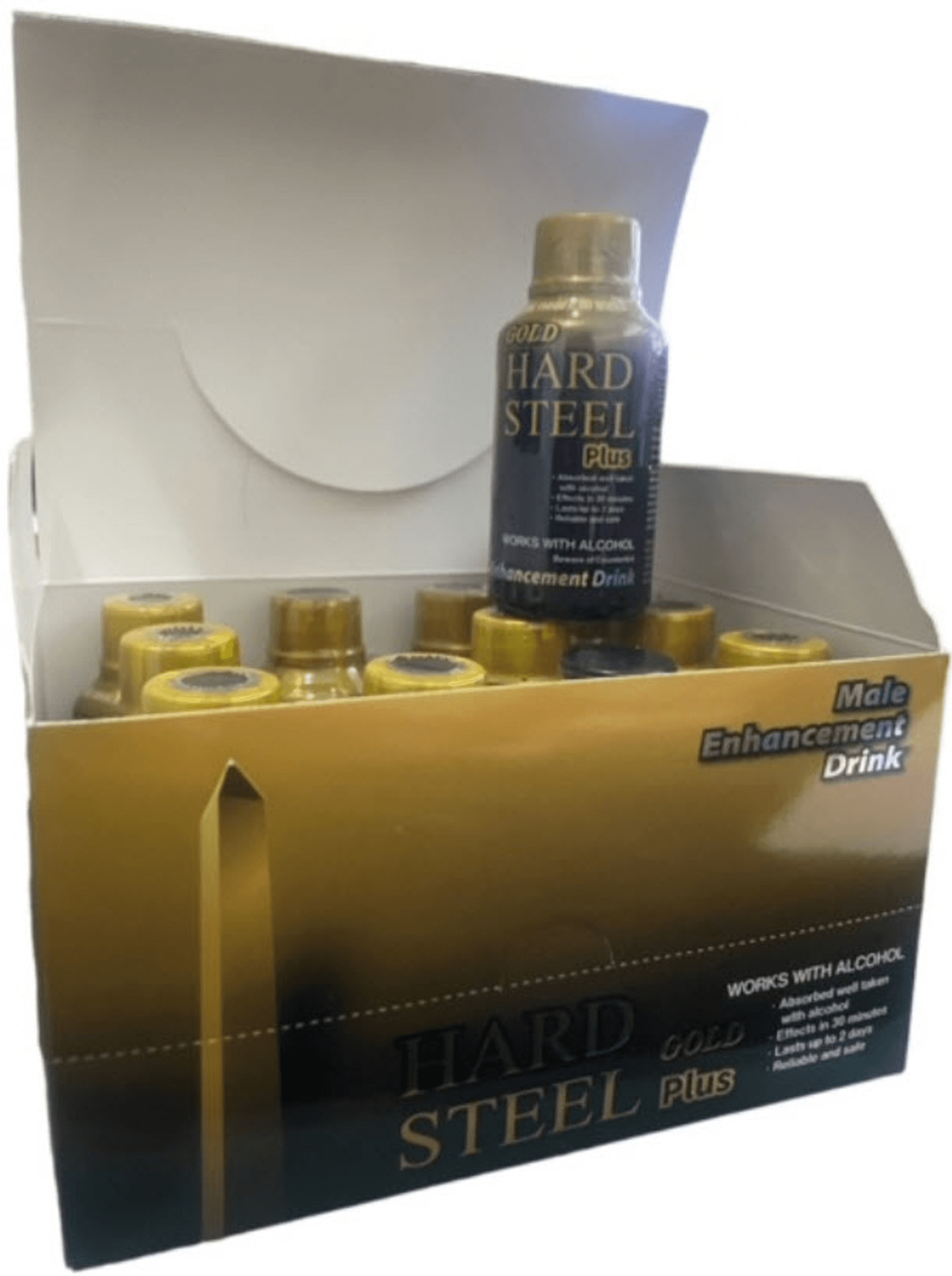 Hard Steel Gold Plus Liquid Shot