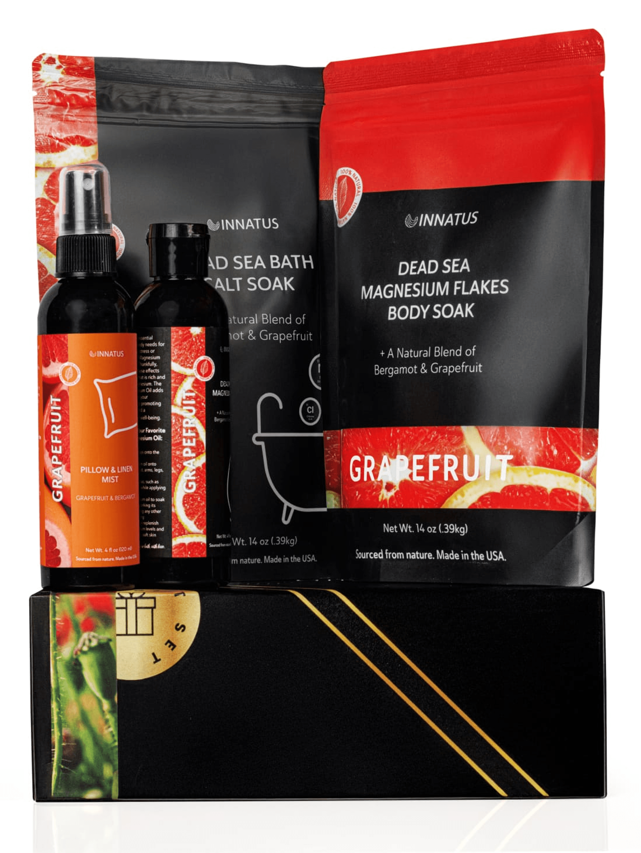 Luxury Dead Sea Spa Gift Set - Lavender & Eucalyptus