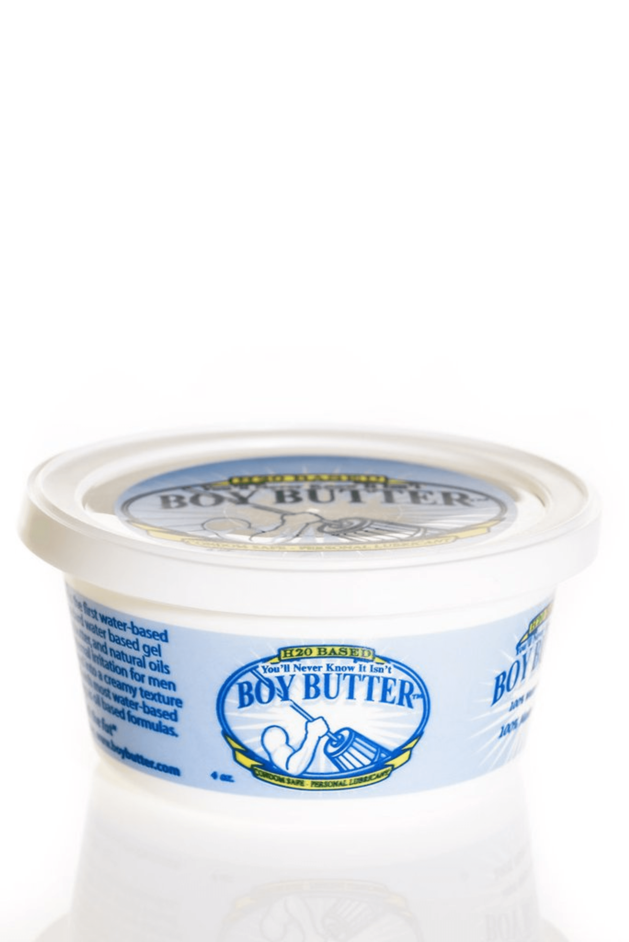 Boy Butter H2O Formula 4oz – Water-Based Lubricant