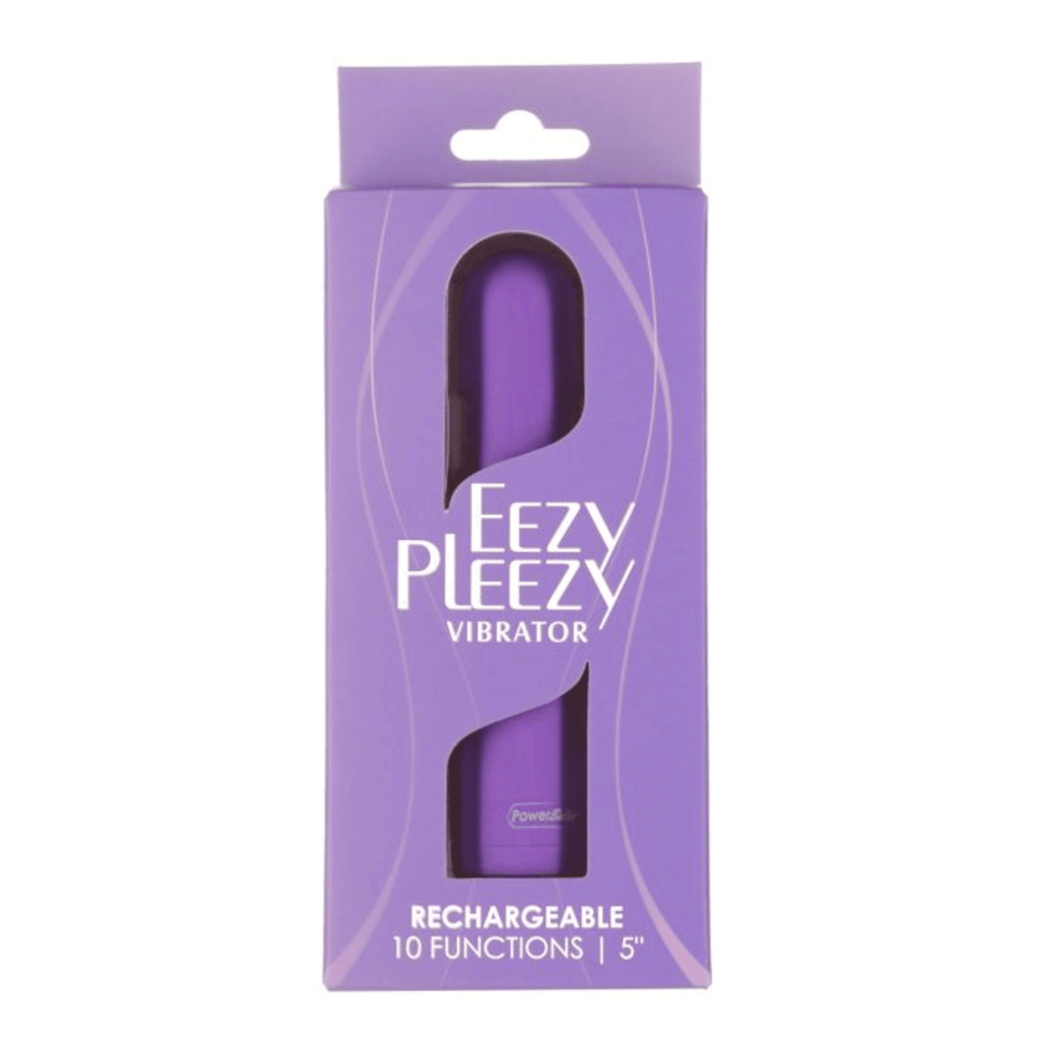 PowerBullet Eezy Pleezy 5in Rechargeable Vibe | Purple