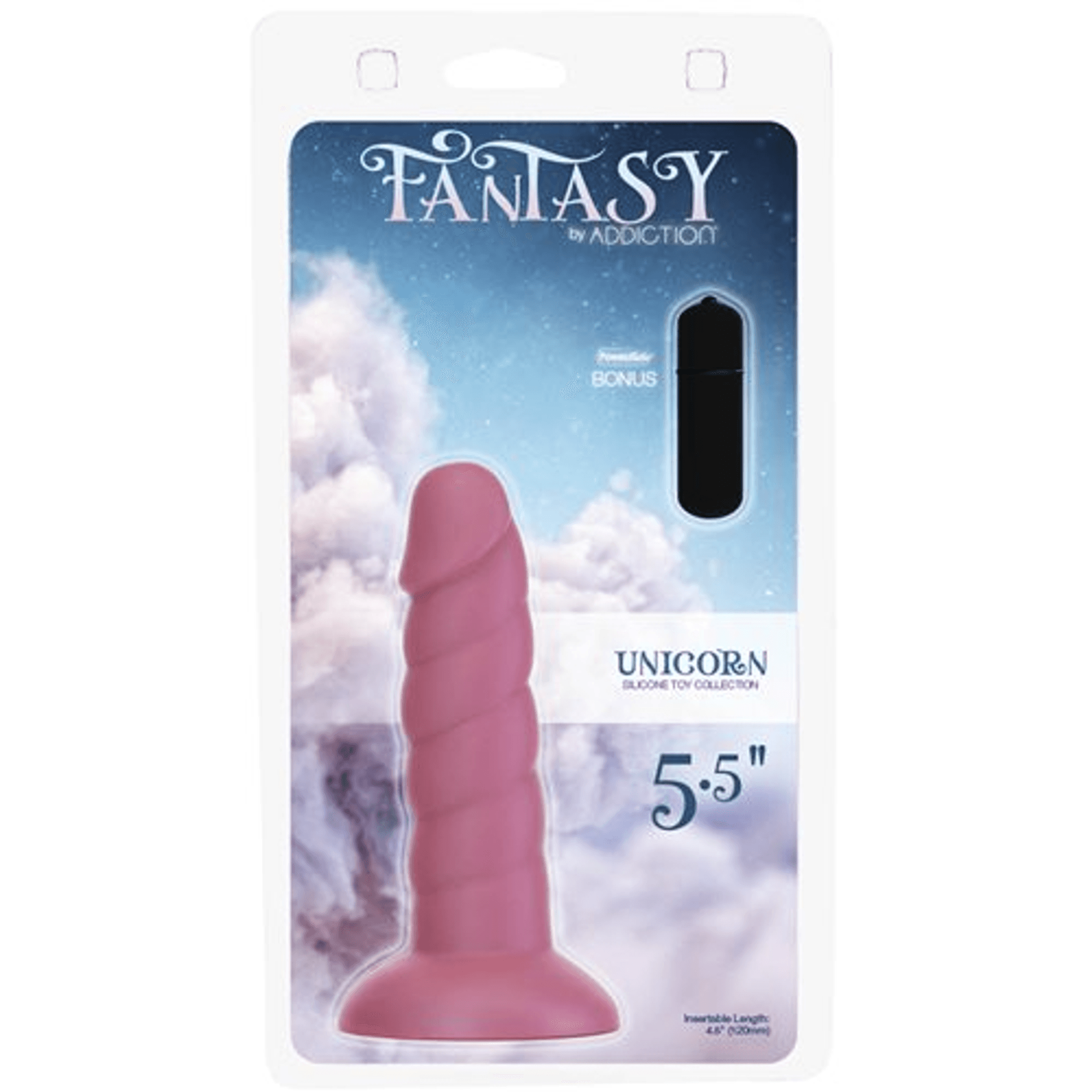 Fantasy Addiction 5.5-Inch Unicorn Pink with Bullet