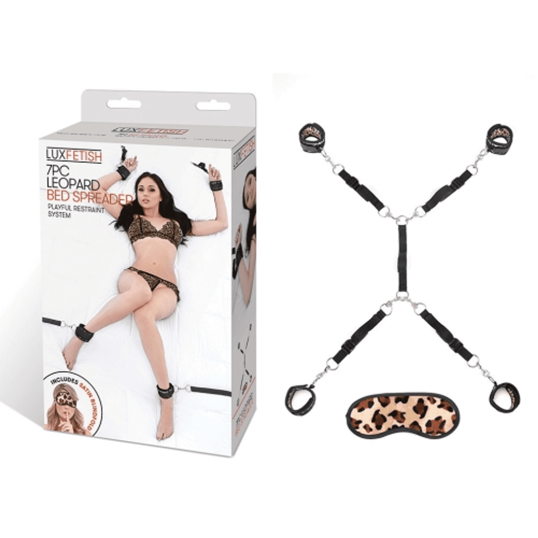 Leopard Bed Spreader 7-Piece Set