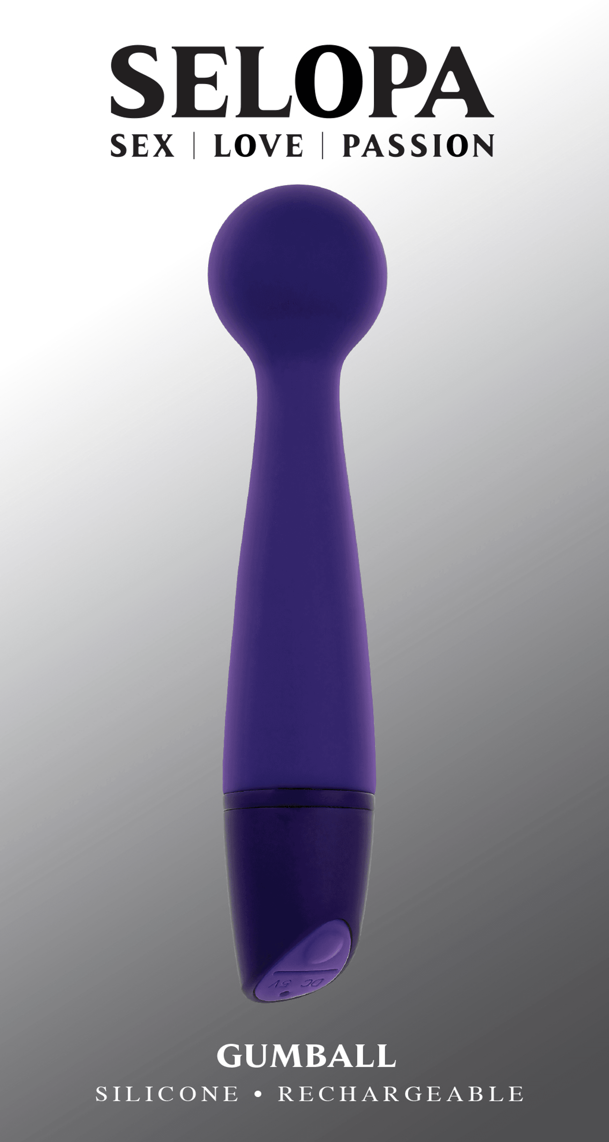 Selopa Gumball Rechargeable Compact Vibrator