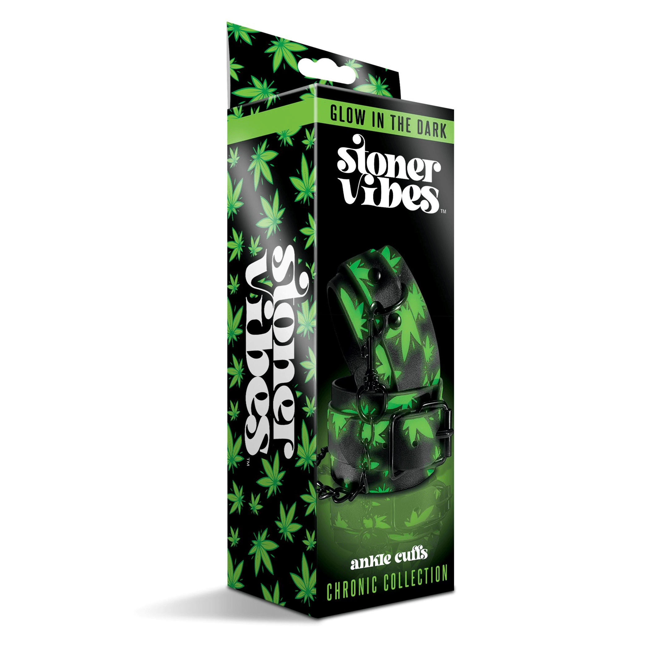 Stoner Vibes Glow-In-The-Dark Ankle Cuffs