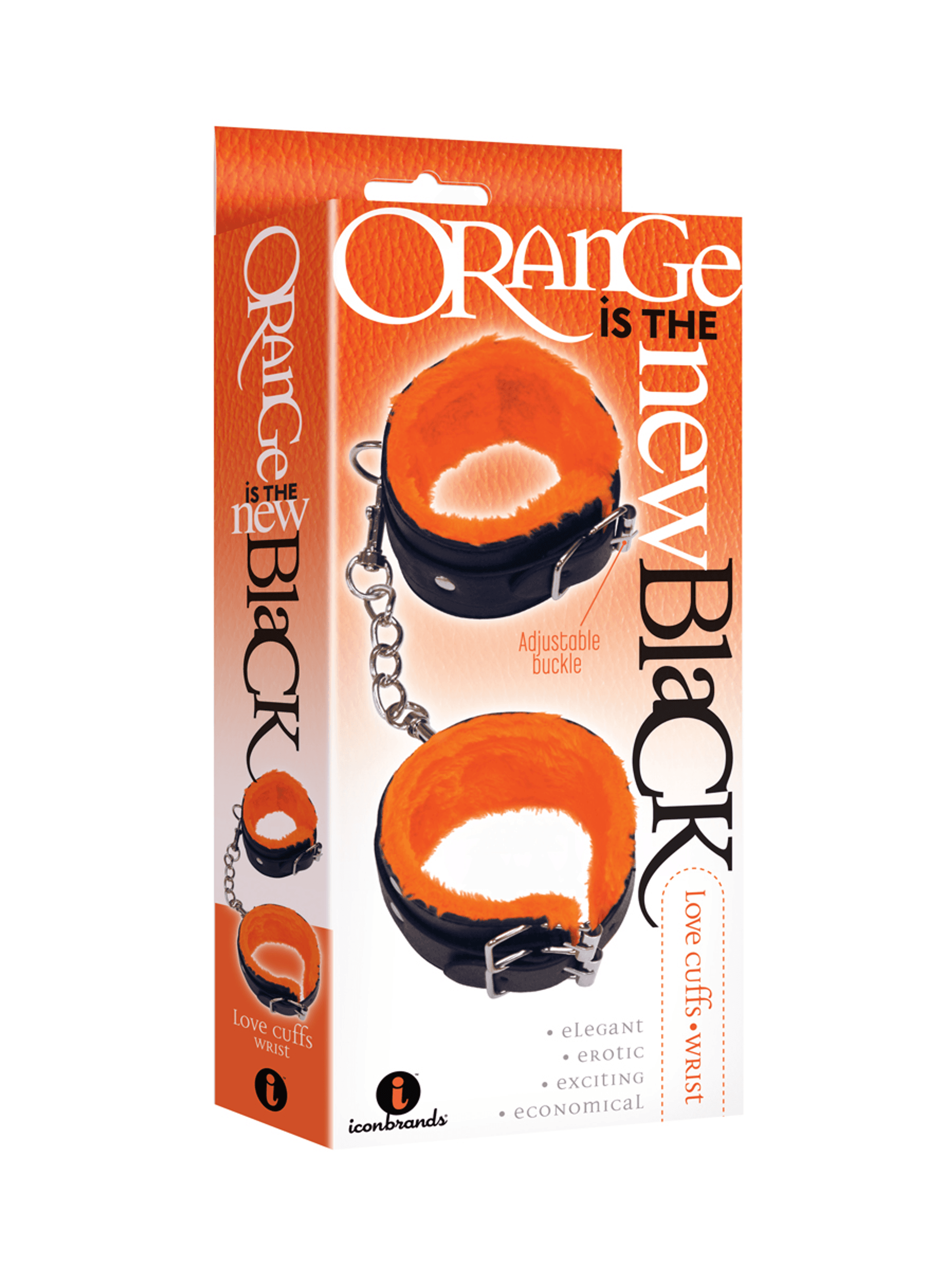 Orange Is the New Black Love Cuffs Wrist – Playful Wrist Cuffs