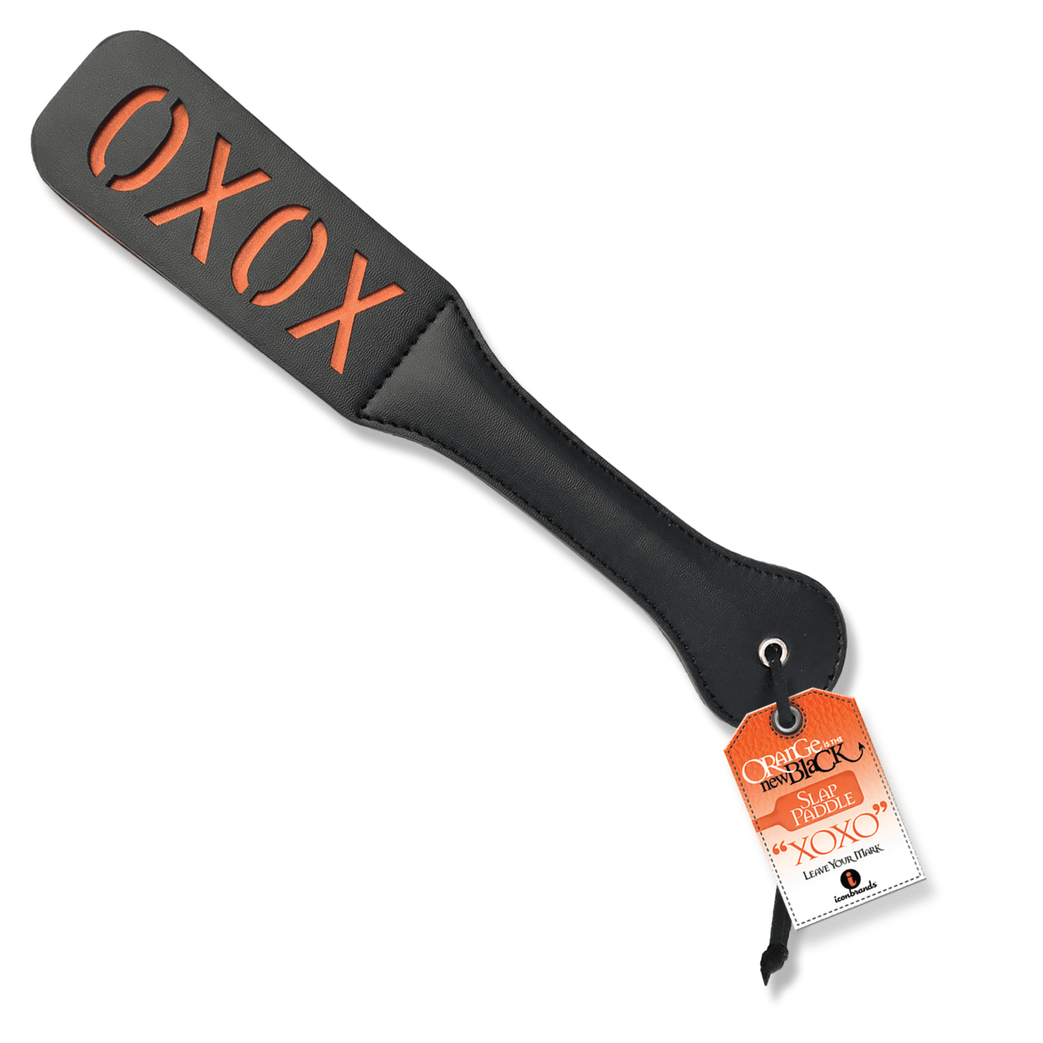 Orange Is the New Black XOXO Slap Paddle – Playful Impact Paddle by Icon Brands