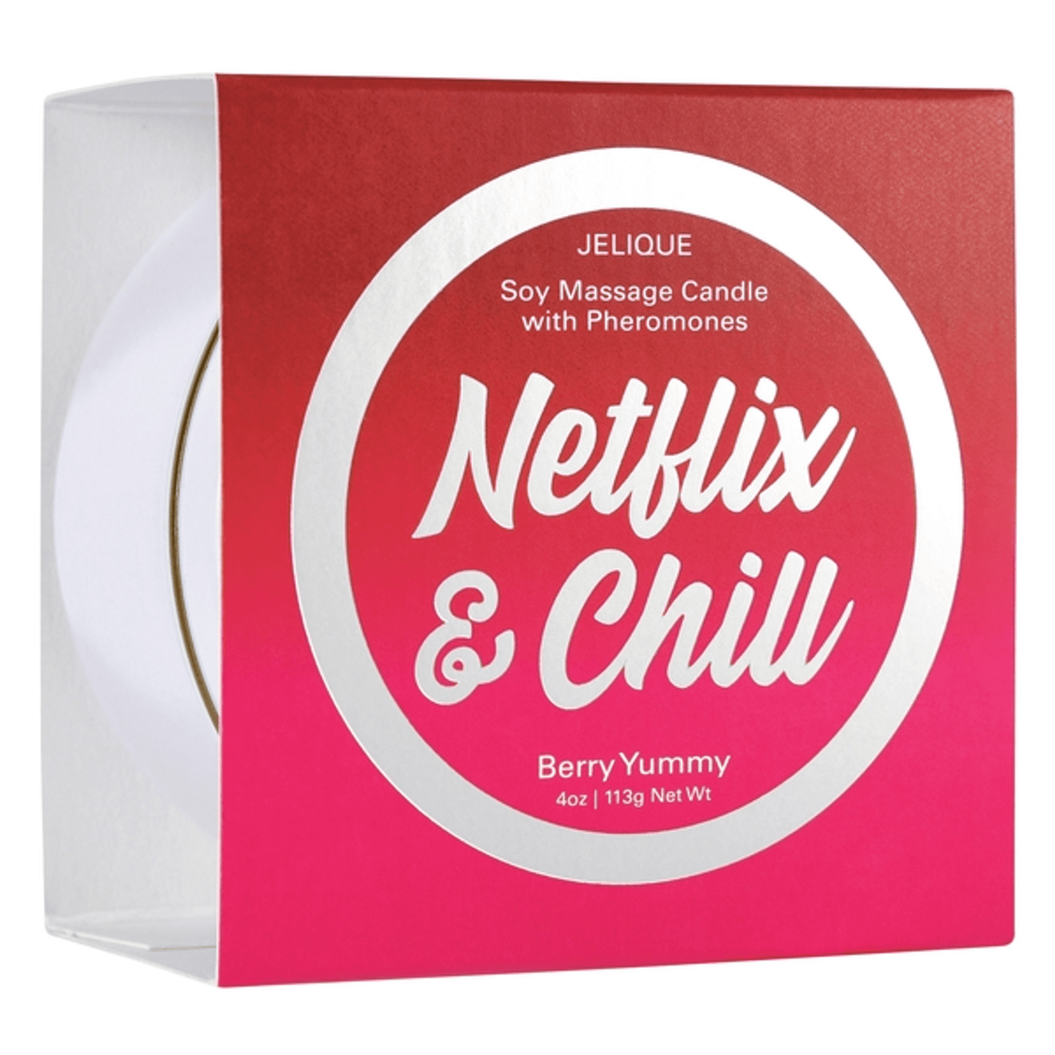 Netflix & Chill Berry Massage Candle 4oz