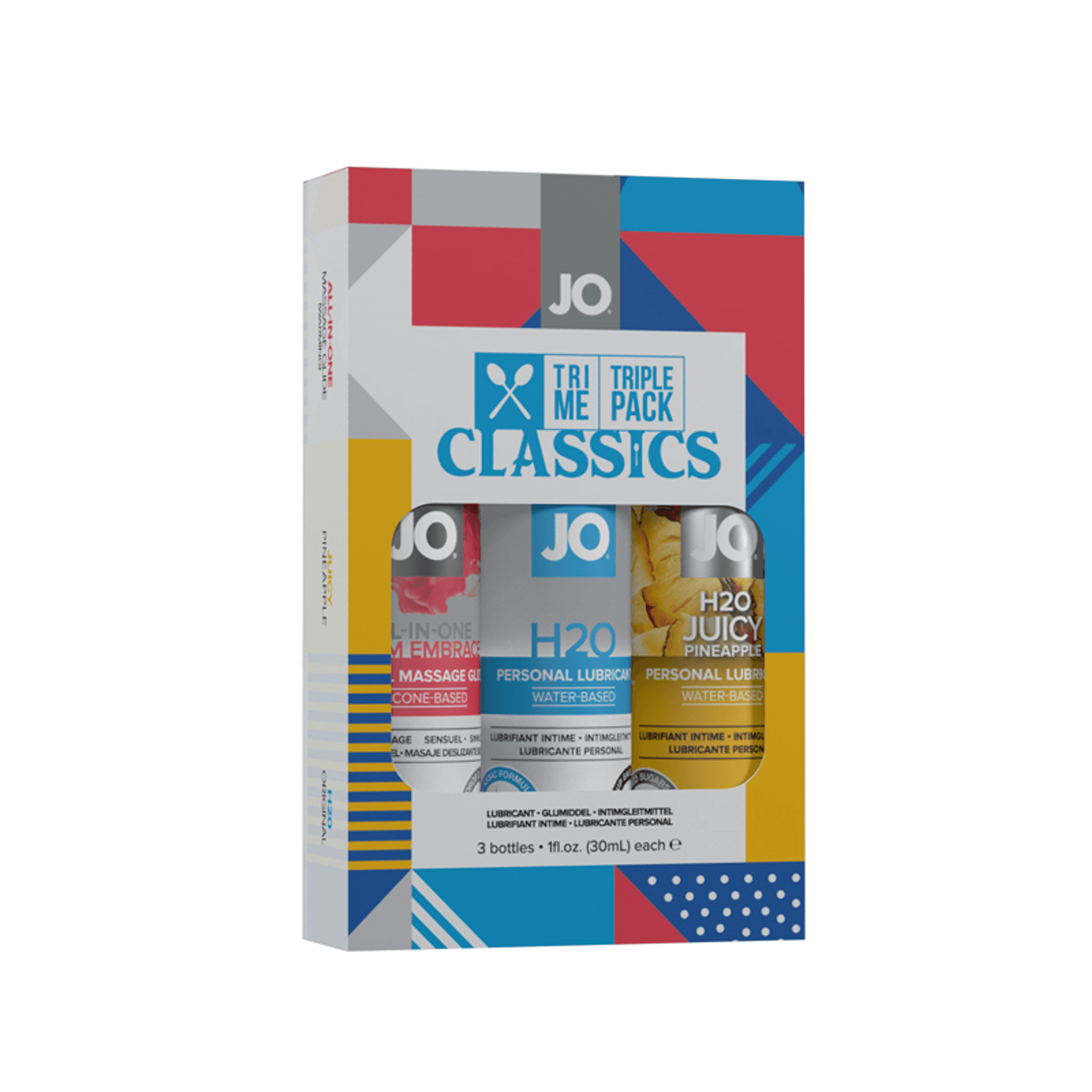 JO Tri Me Classics Triple Pack Lubricant Sampler