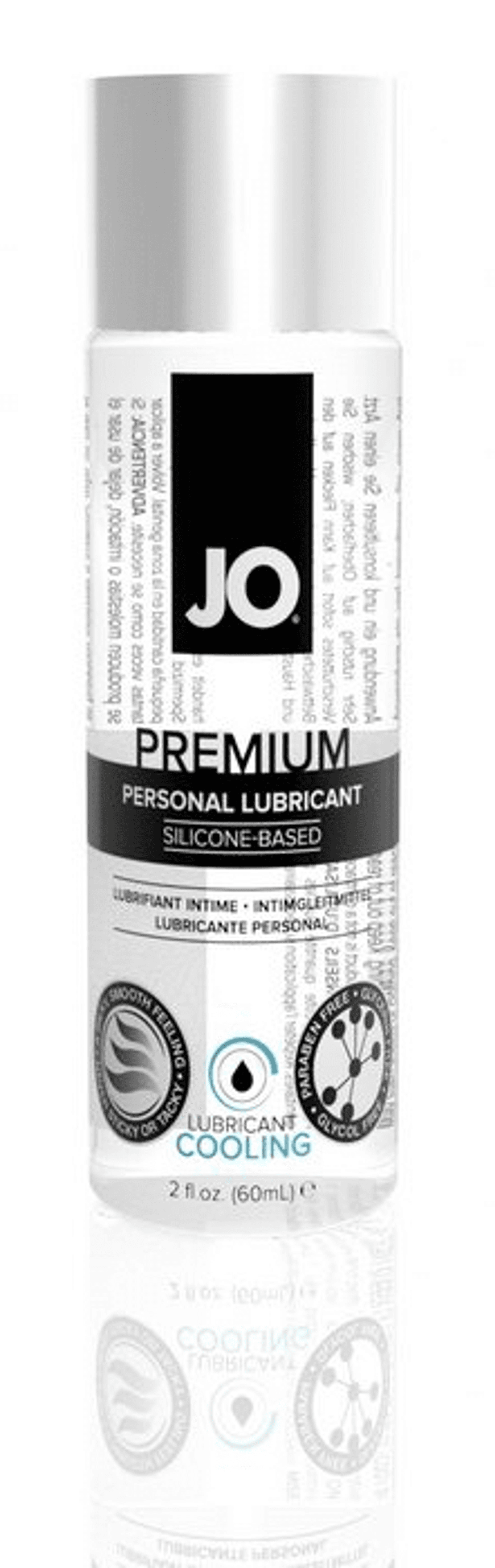 JO Cool Premium Silicone Lubricant 2 oz