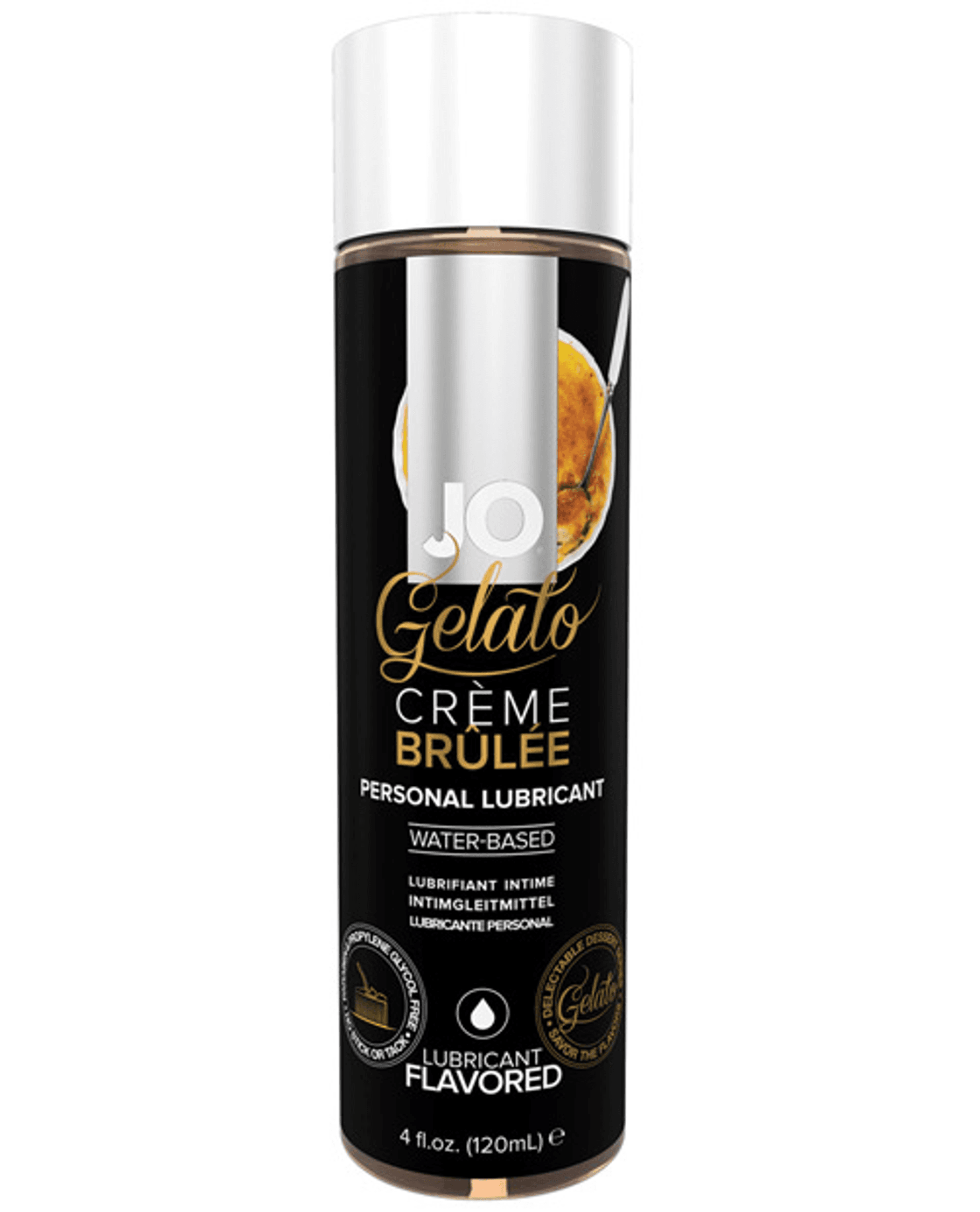 System JO Gelato Crème Brûlée 4 oz Flavored Lube