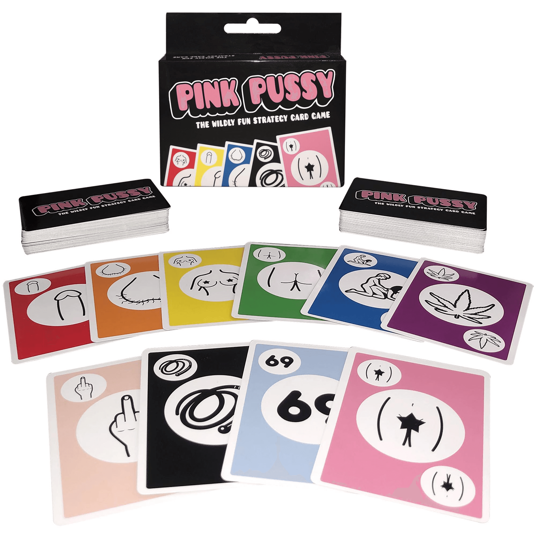 Pink Pxssycard Game – Cheeky Adult Card Game