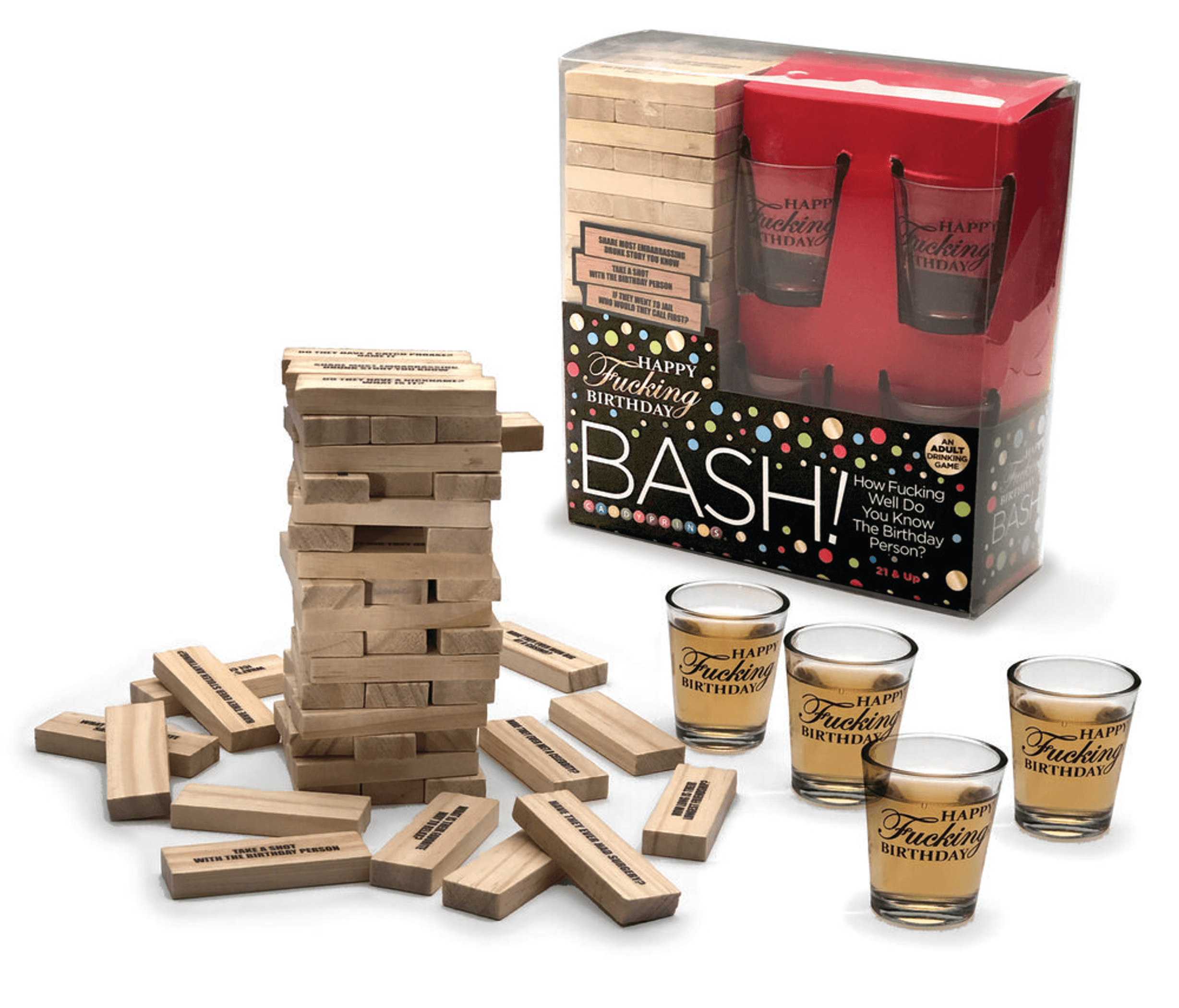 Happy F*ing Birthday Bash – Adult Drinking Party Game