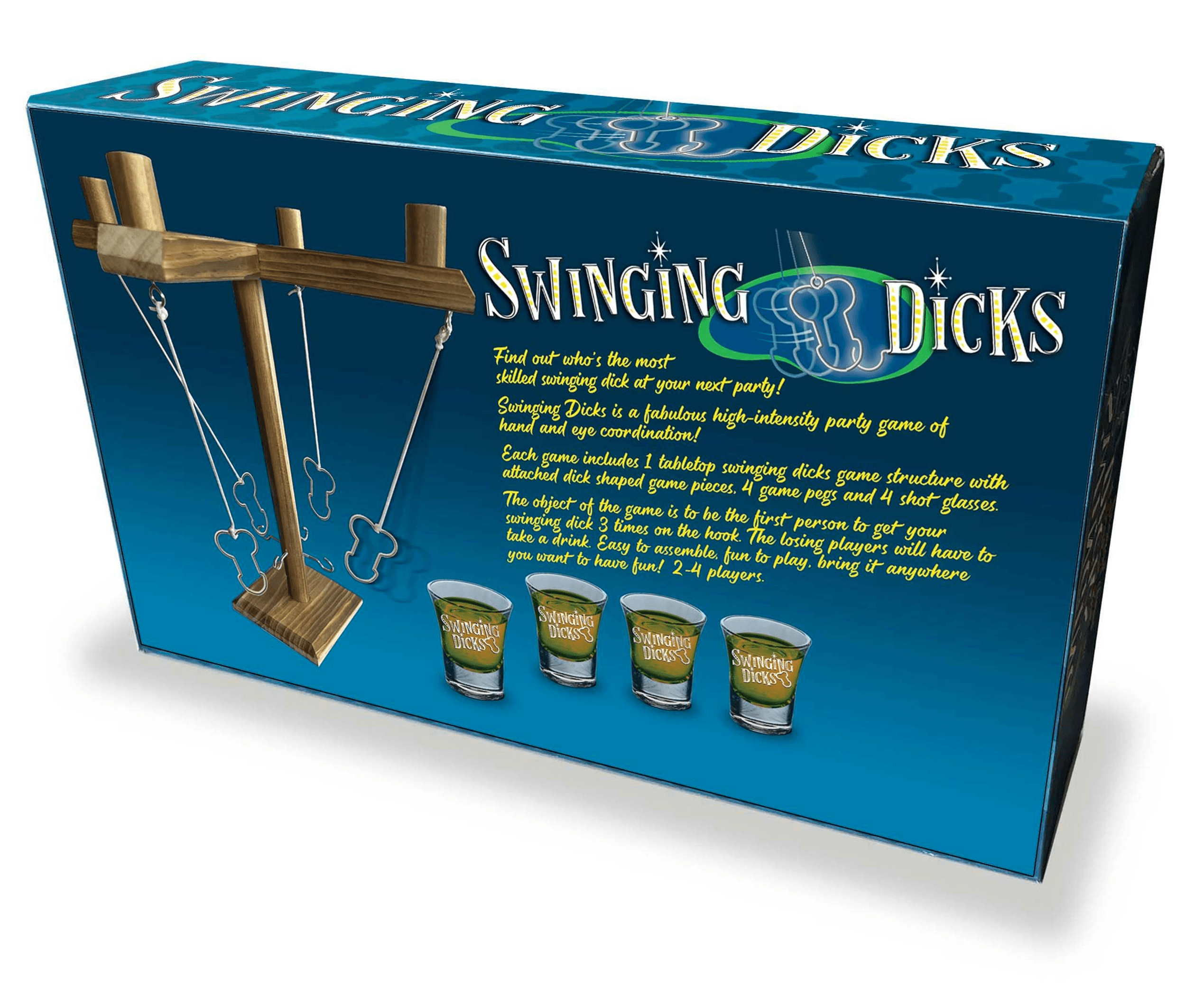 Swinging Dicks Hook & Ring Game | Adult Party Tossing Game