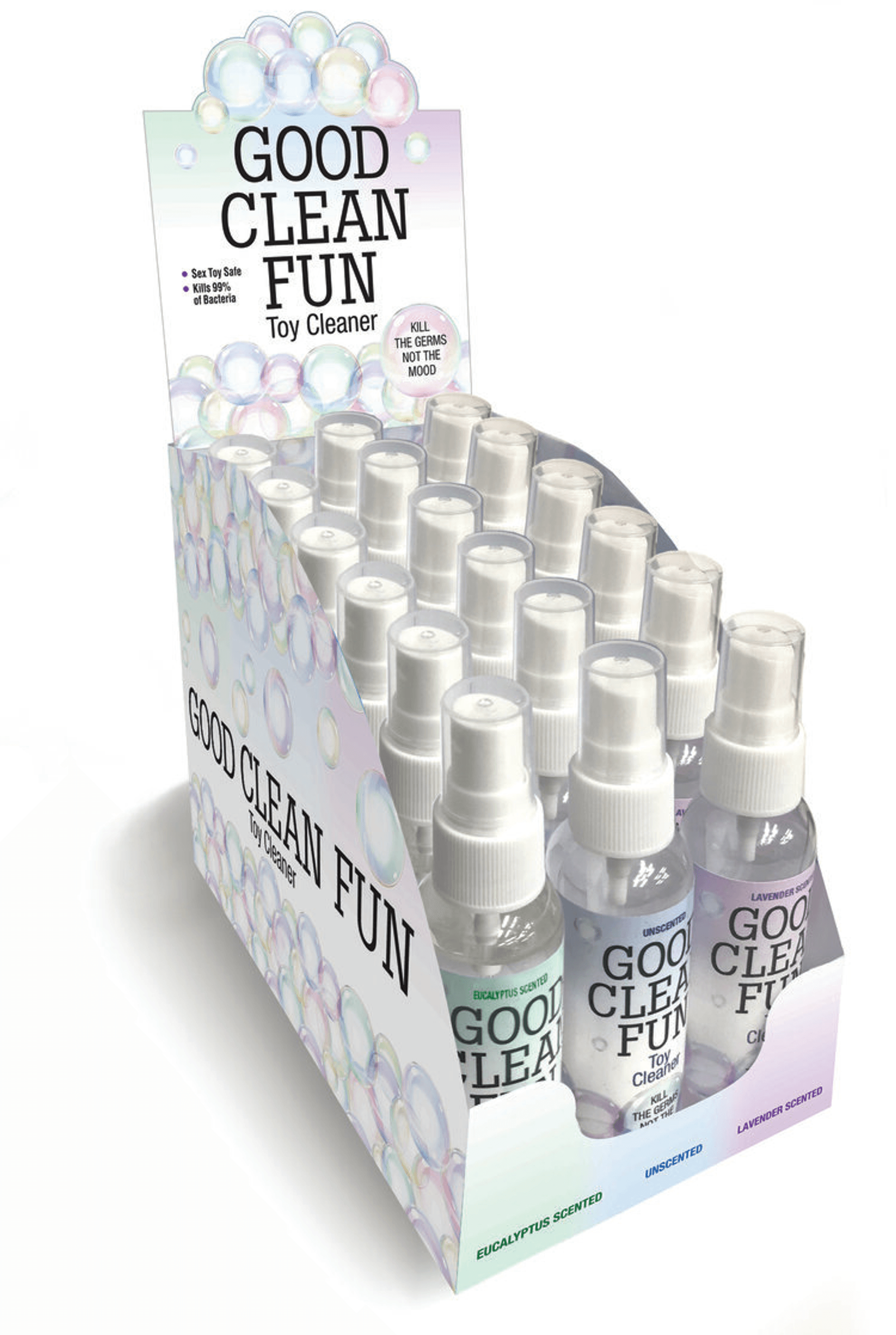 Good Clean Fun Cleaner 18-Pc Display