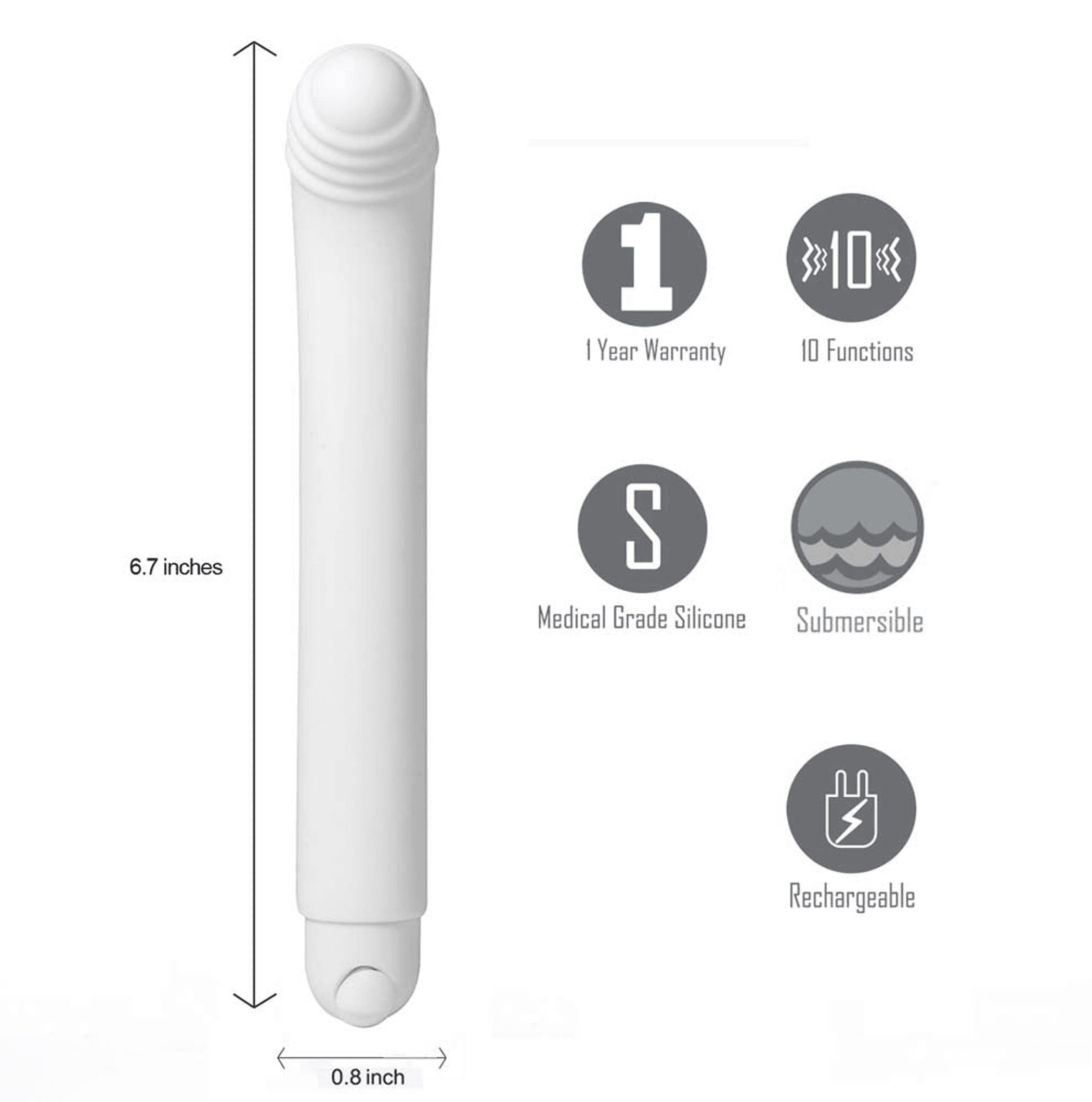 Misty Rechargeable G-Spot Bullet Vibrator
