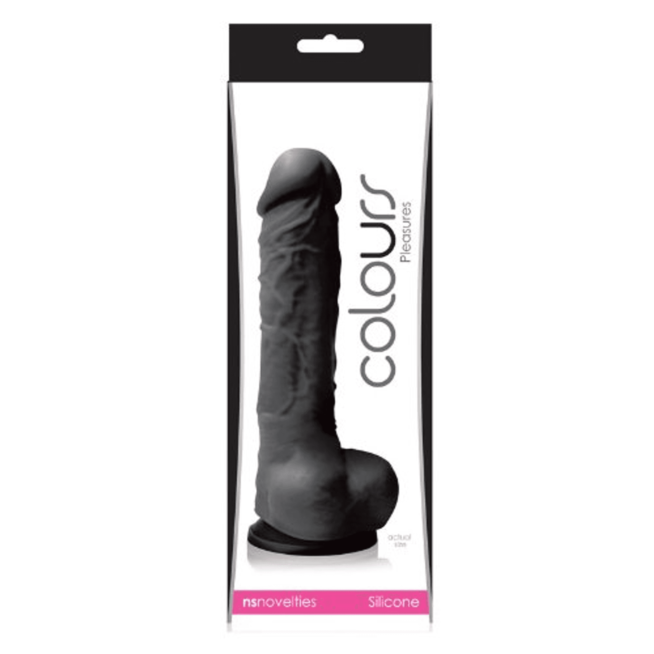 Colours Pleasures 5-Inch Dildo Black