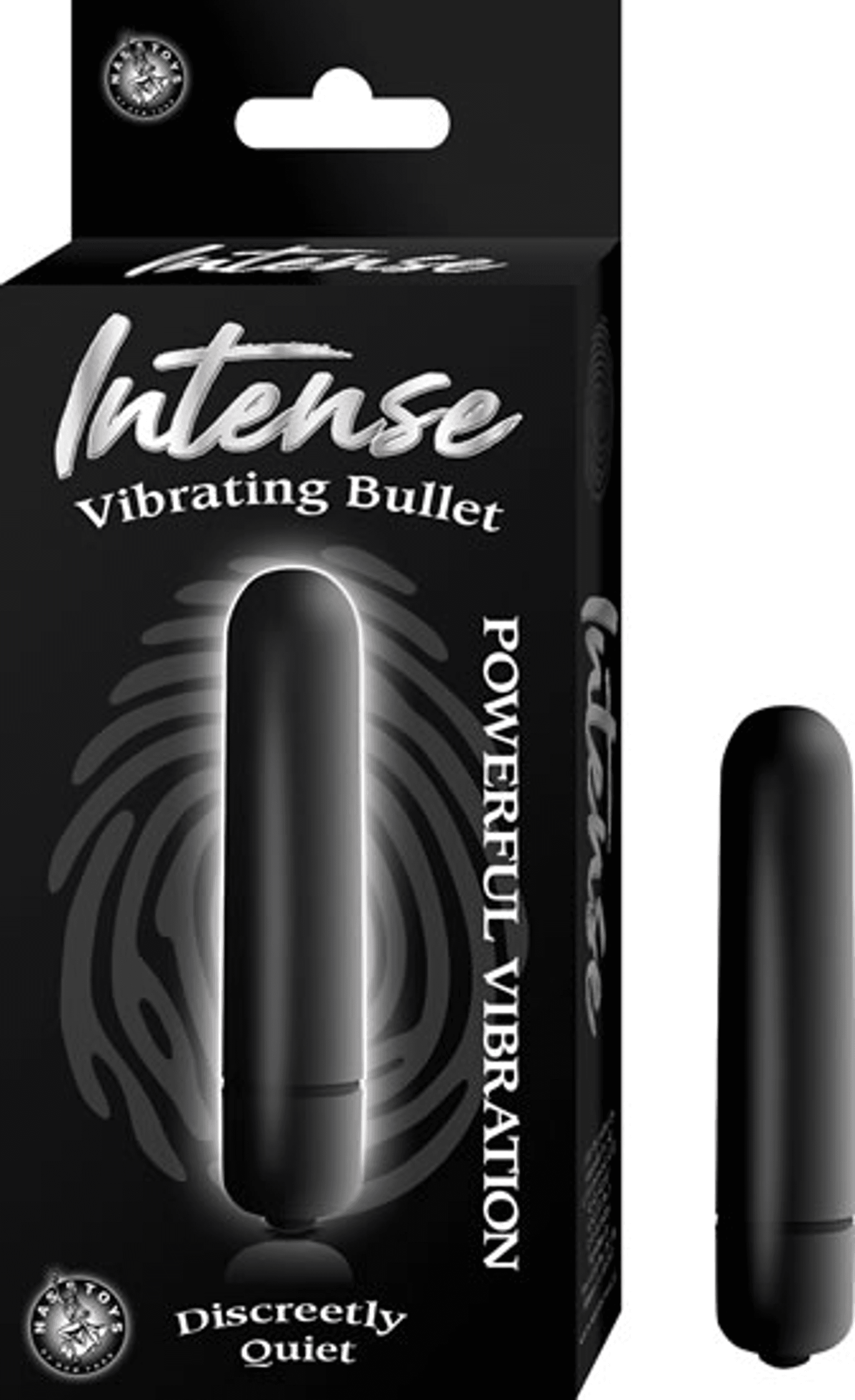 Intense Vibrating Bullet Black | Compact Powerhouse