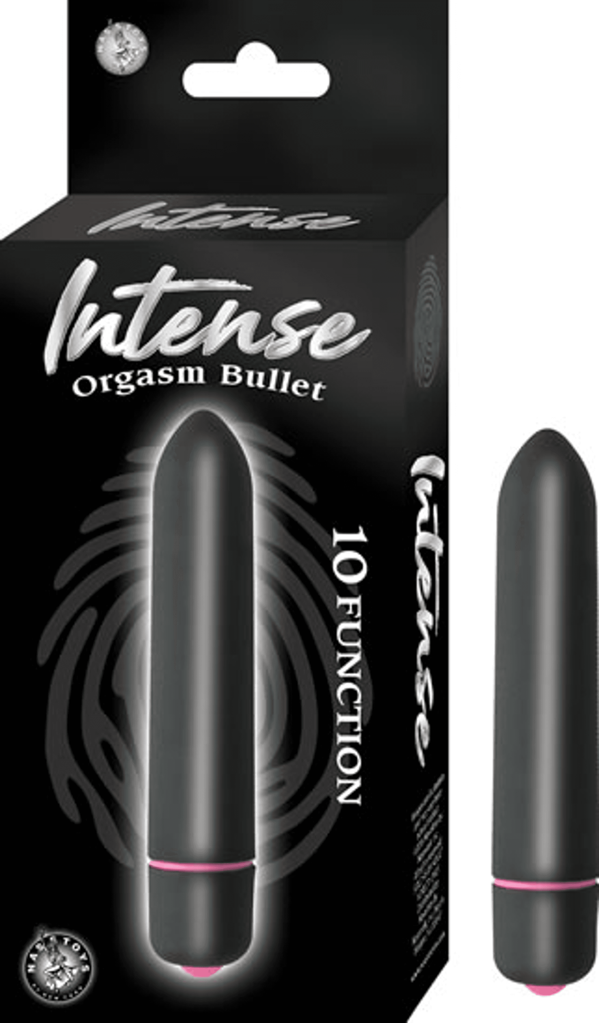Intense Orgasm Bullet Black | Compact Power Bullet