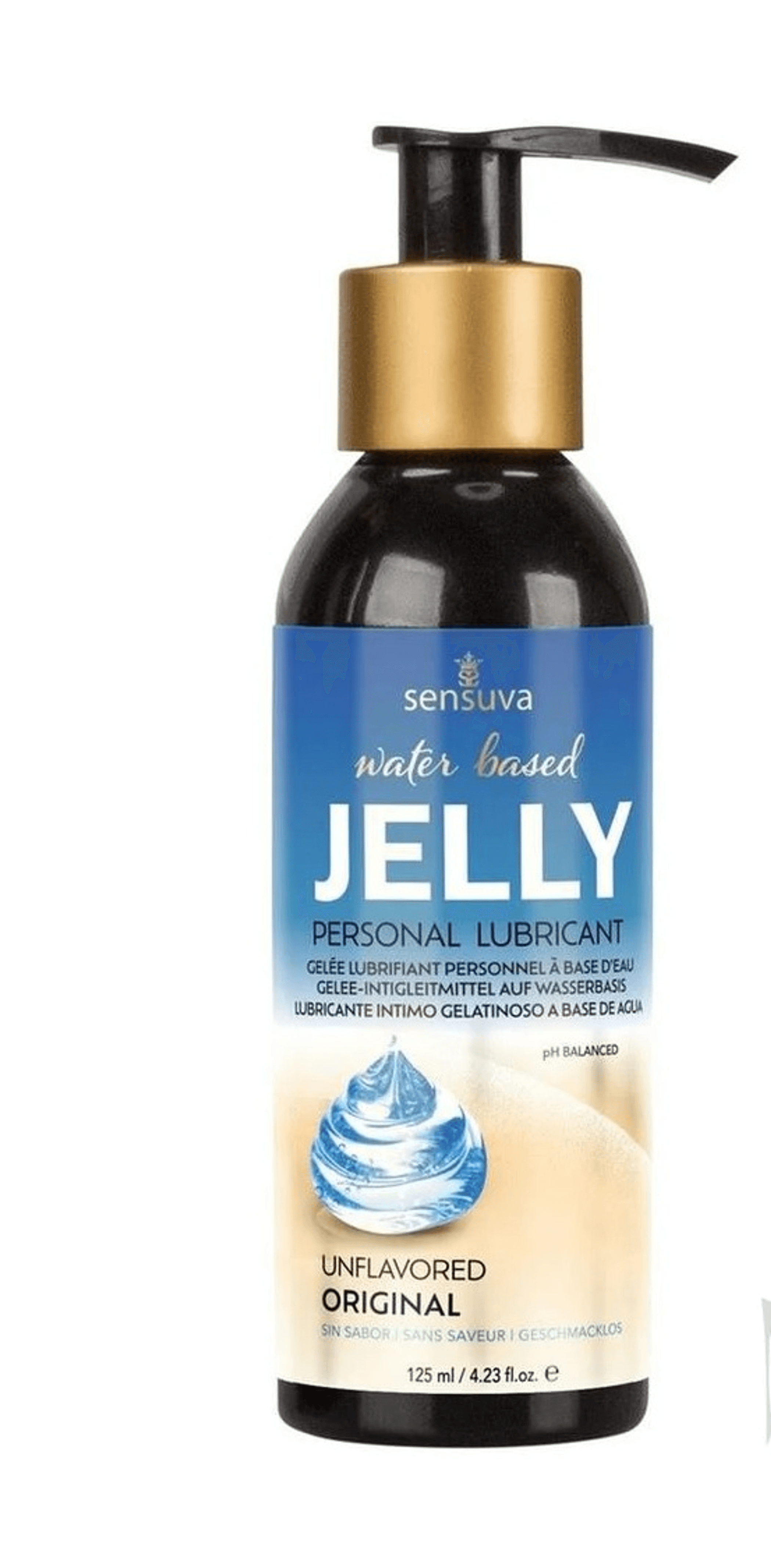Sensuva Jelly Water-Based Personal Lubricant 125ml