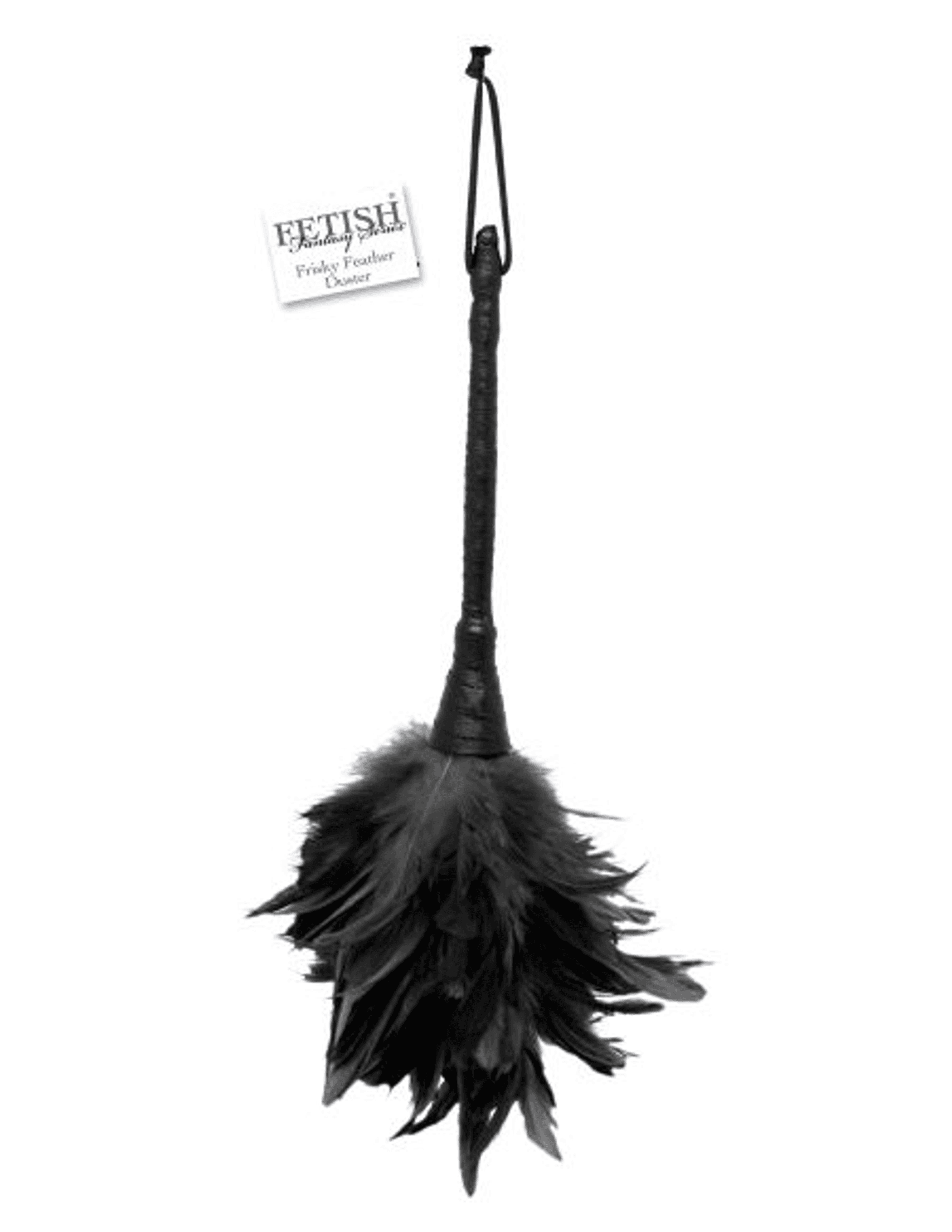 Fetish Fantasy Frisky Feather Duster in Black
