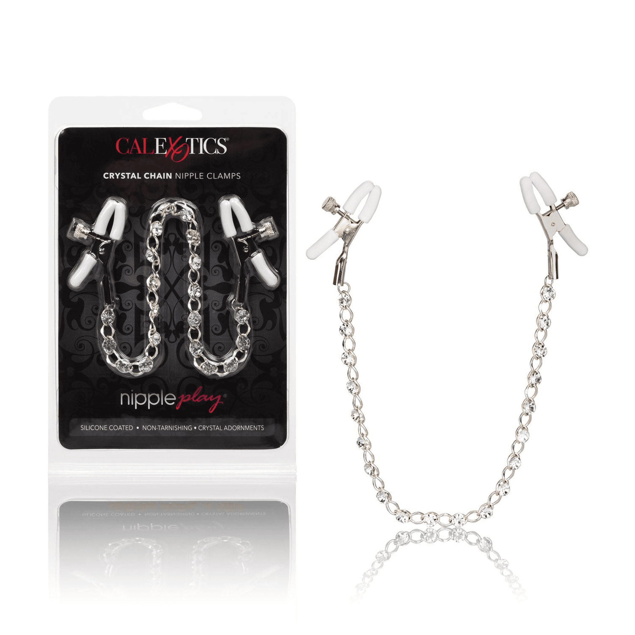 Nipple Play Crystal Nipple Clamps – Sparkling