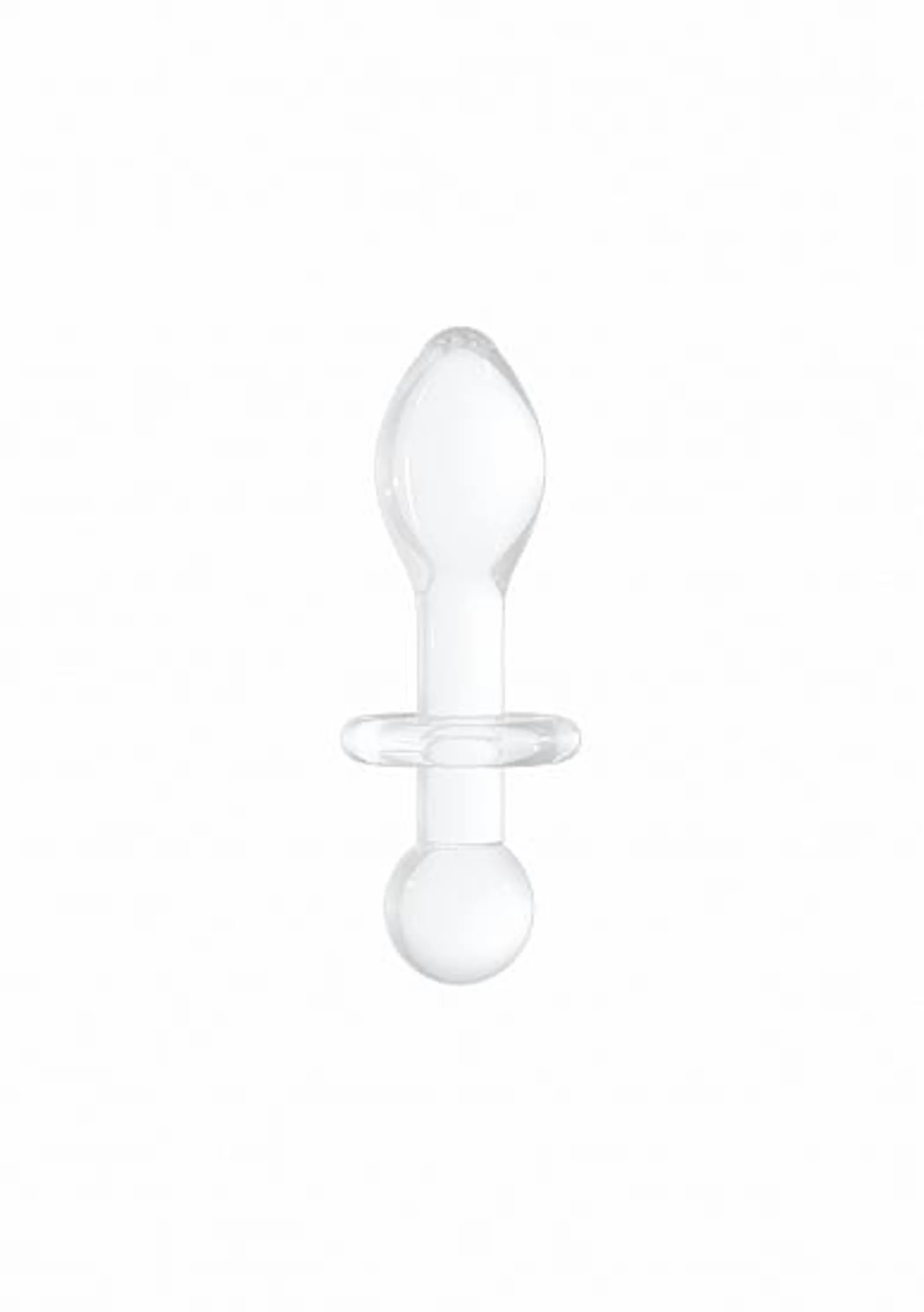 Chrystalino Rocker White Glass Plug
