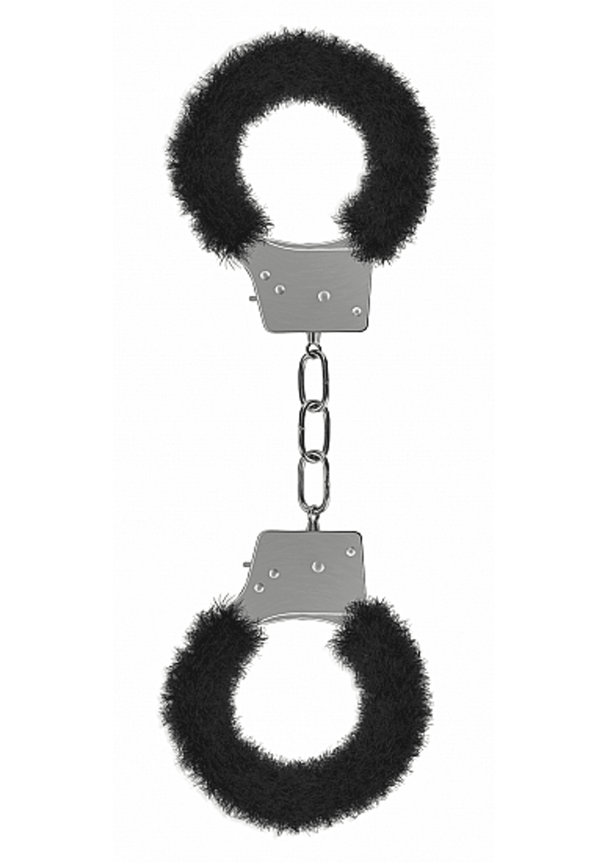 Beginner's Furry Handcuffs - Black