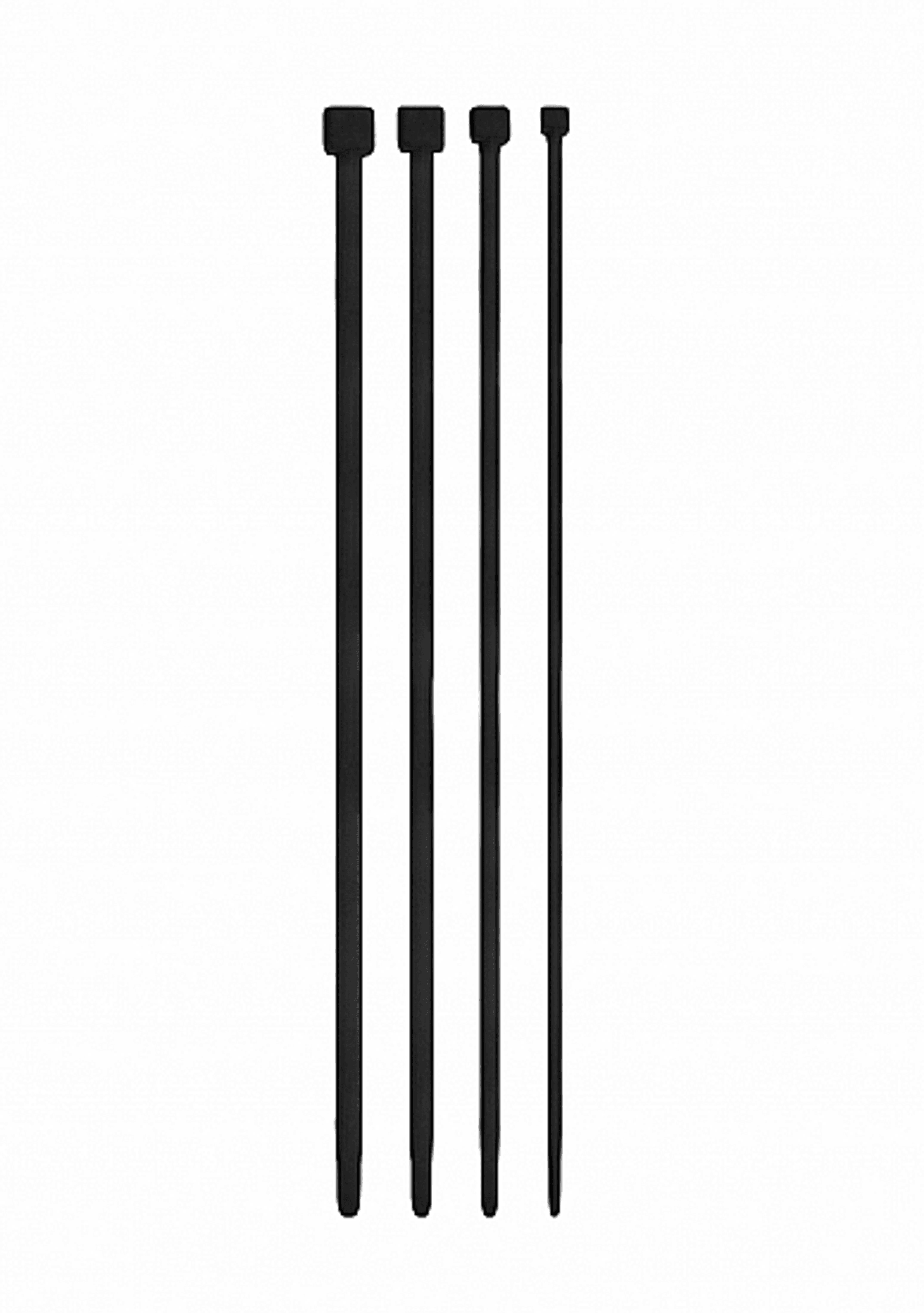 Urethral Sounding Dilator Set — Black