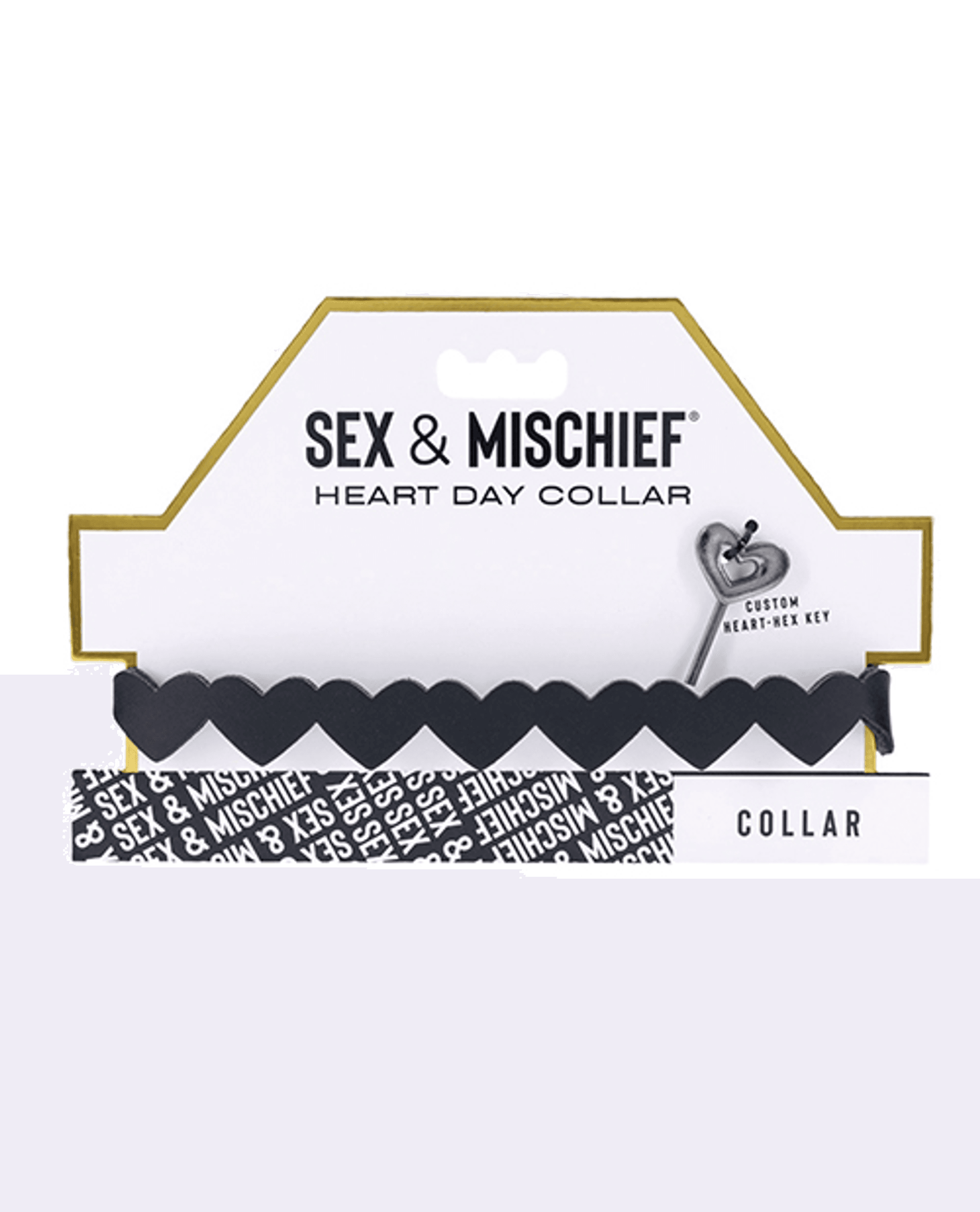 Sex & Mischief Heart Day Collar