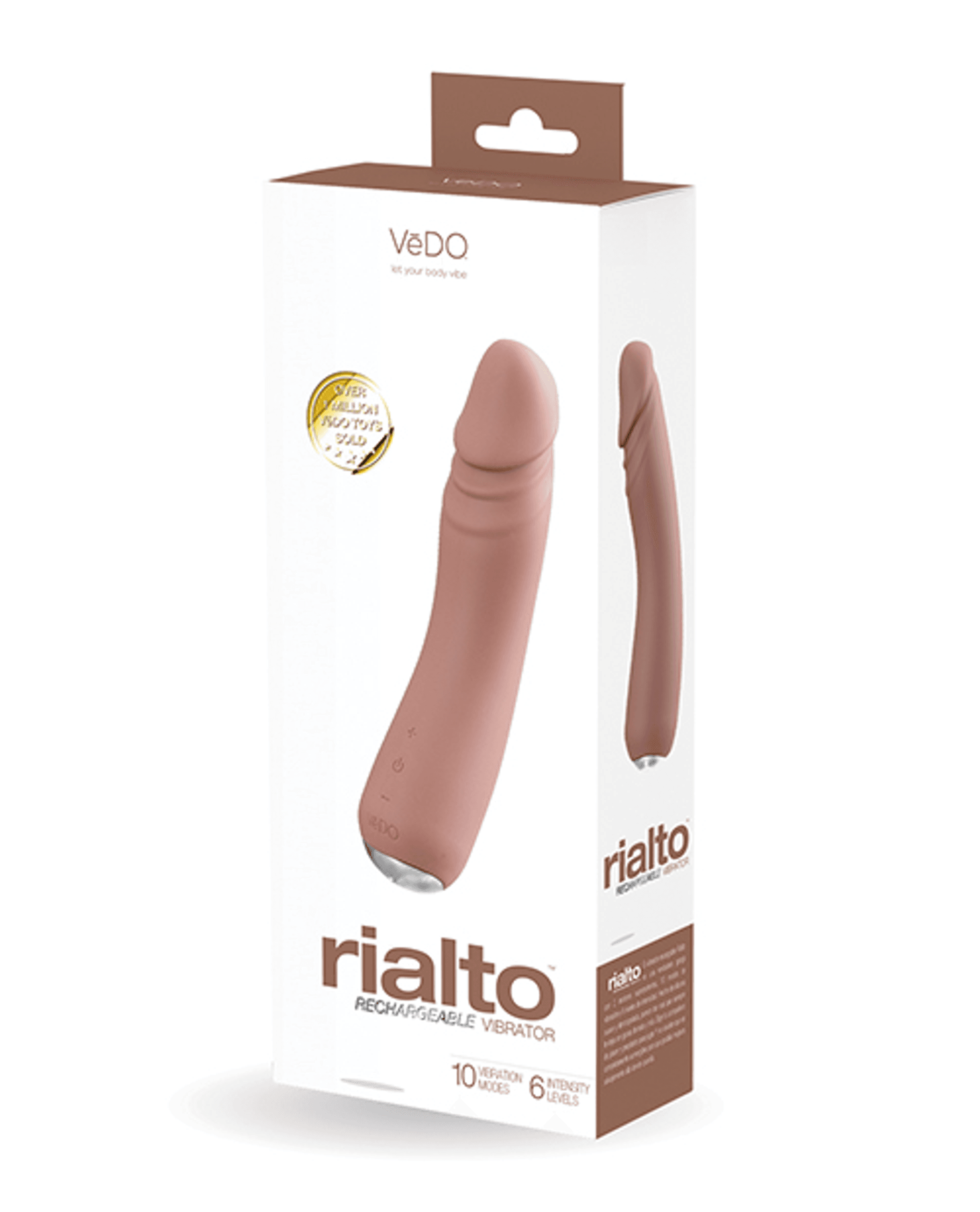 Vedo Rialto Rechargeable Vibe - Mocha