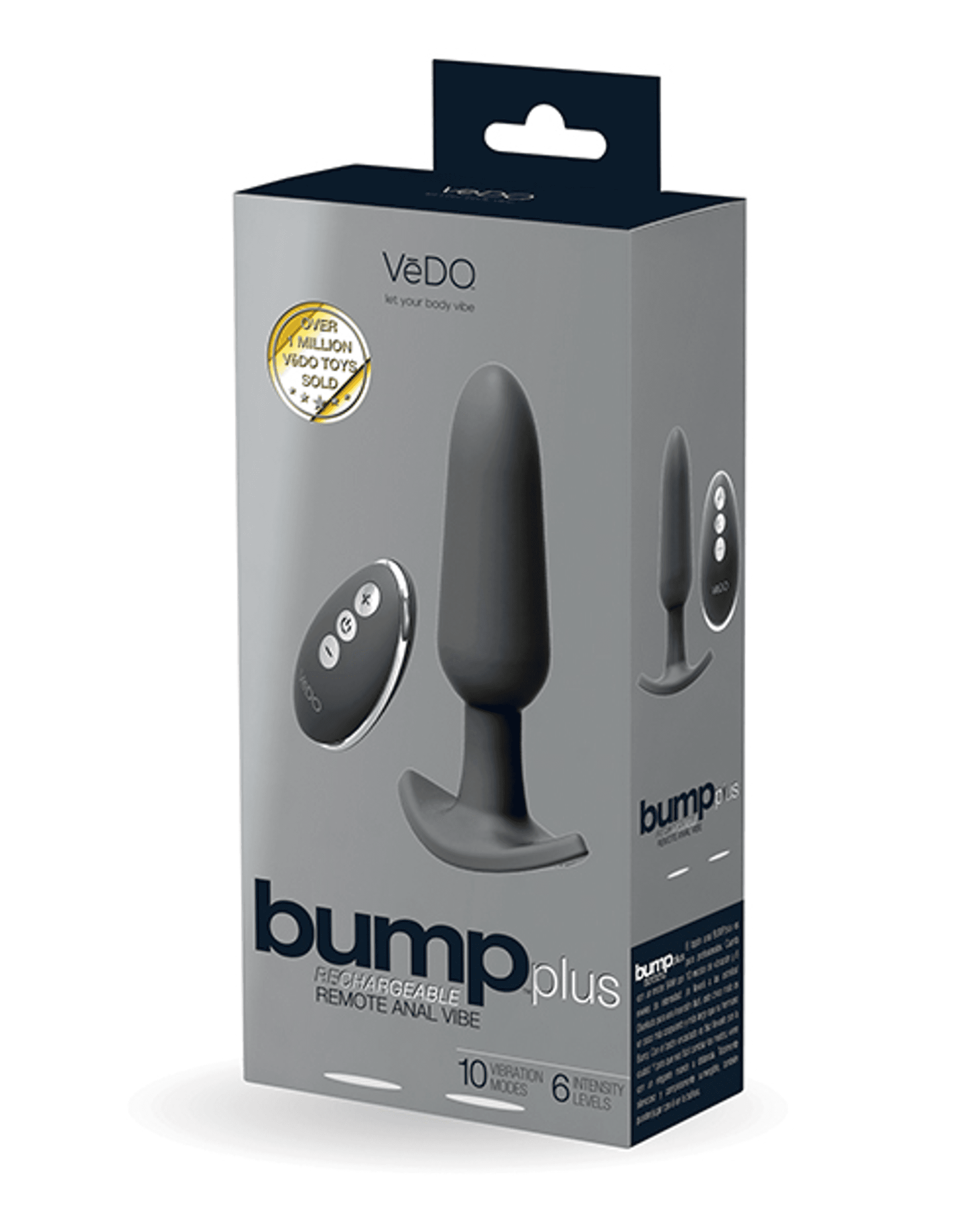 Bump Plus Rechargeable Remote Control Anal Vibe