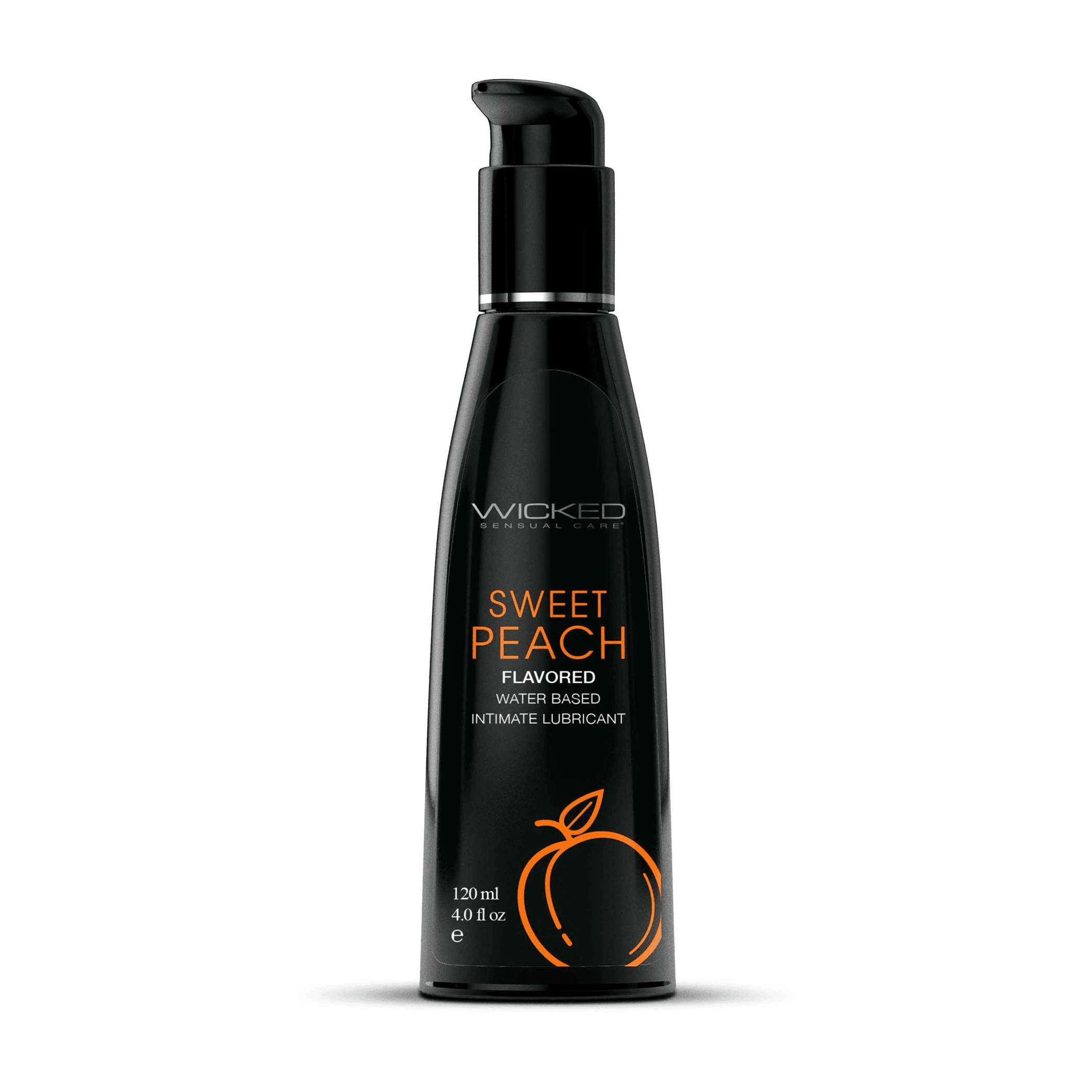Wicked Aqua Sweet Peach Flavored Lubricant 4oz
