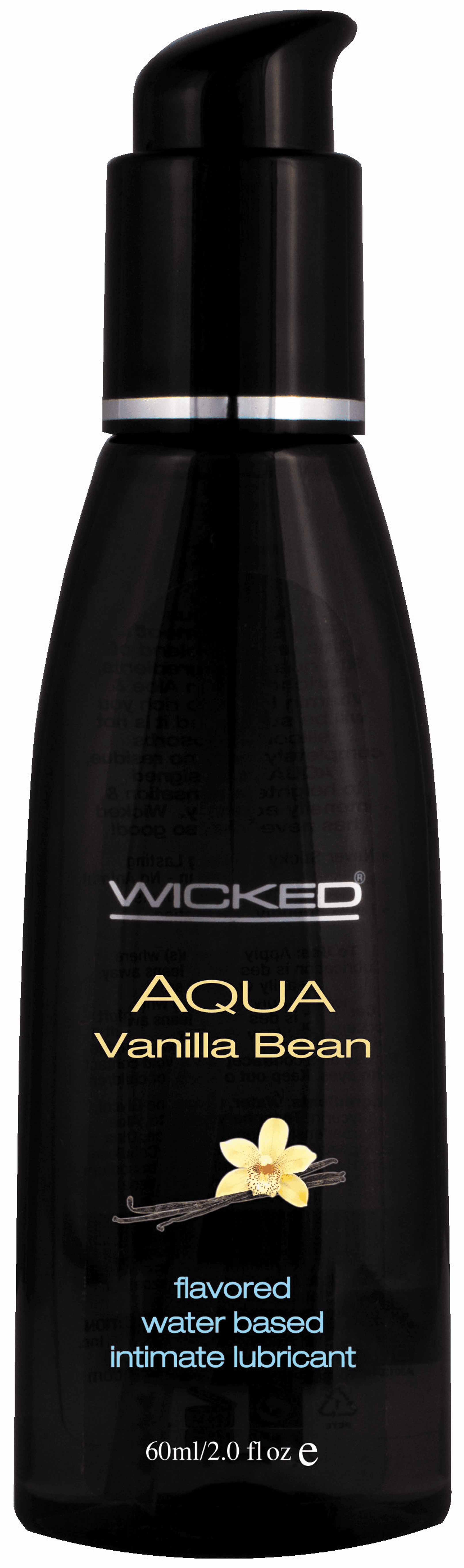 Wicked Aqua Vanilla Bean Lubricant 2 oz