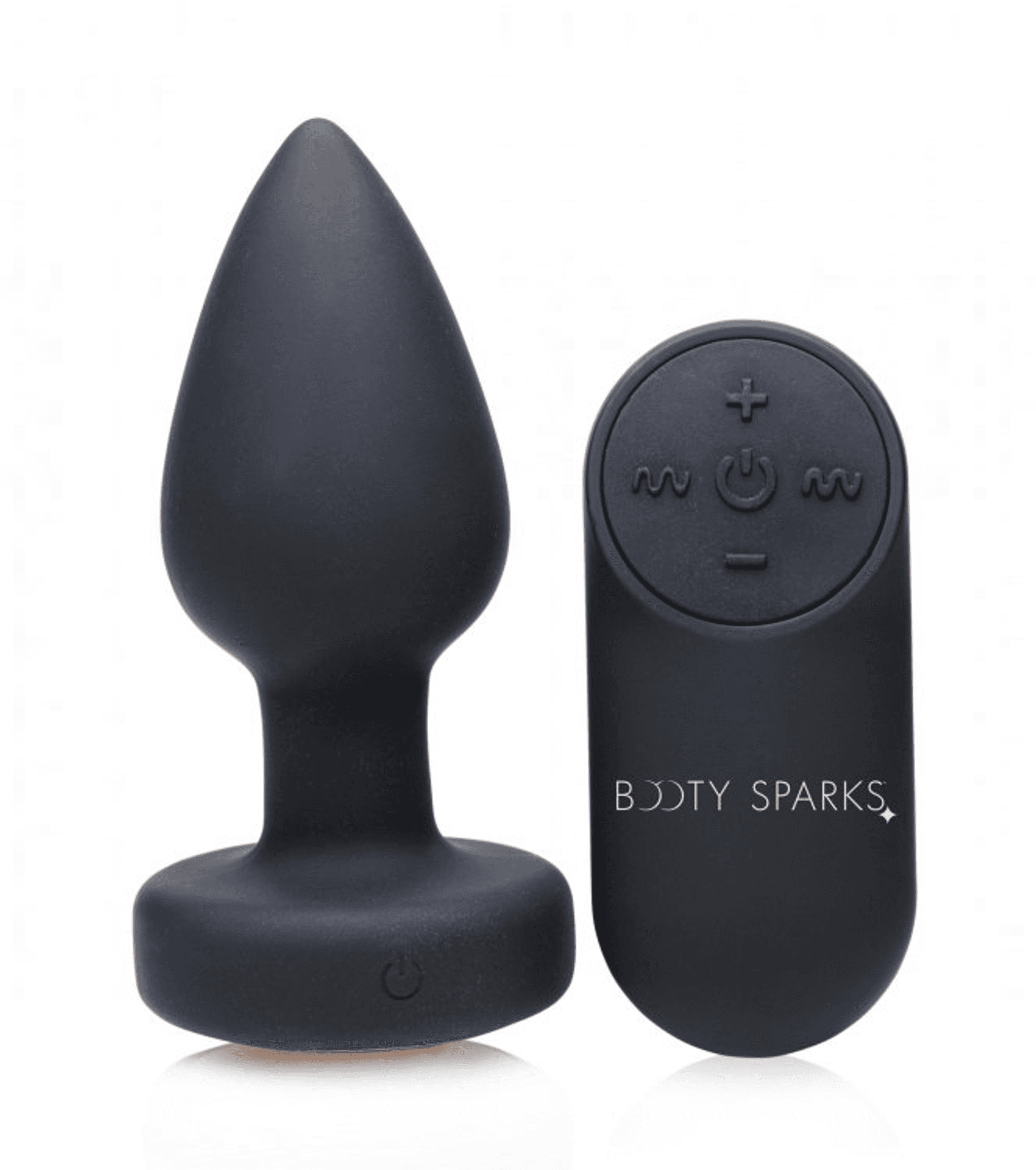 Booty Sparks Silicone LED Vibrating Plug Small
