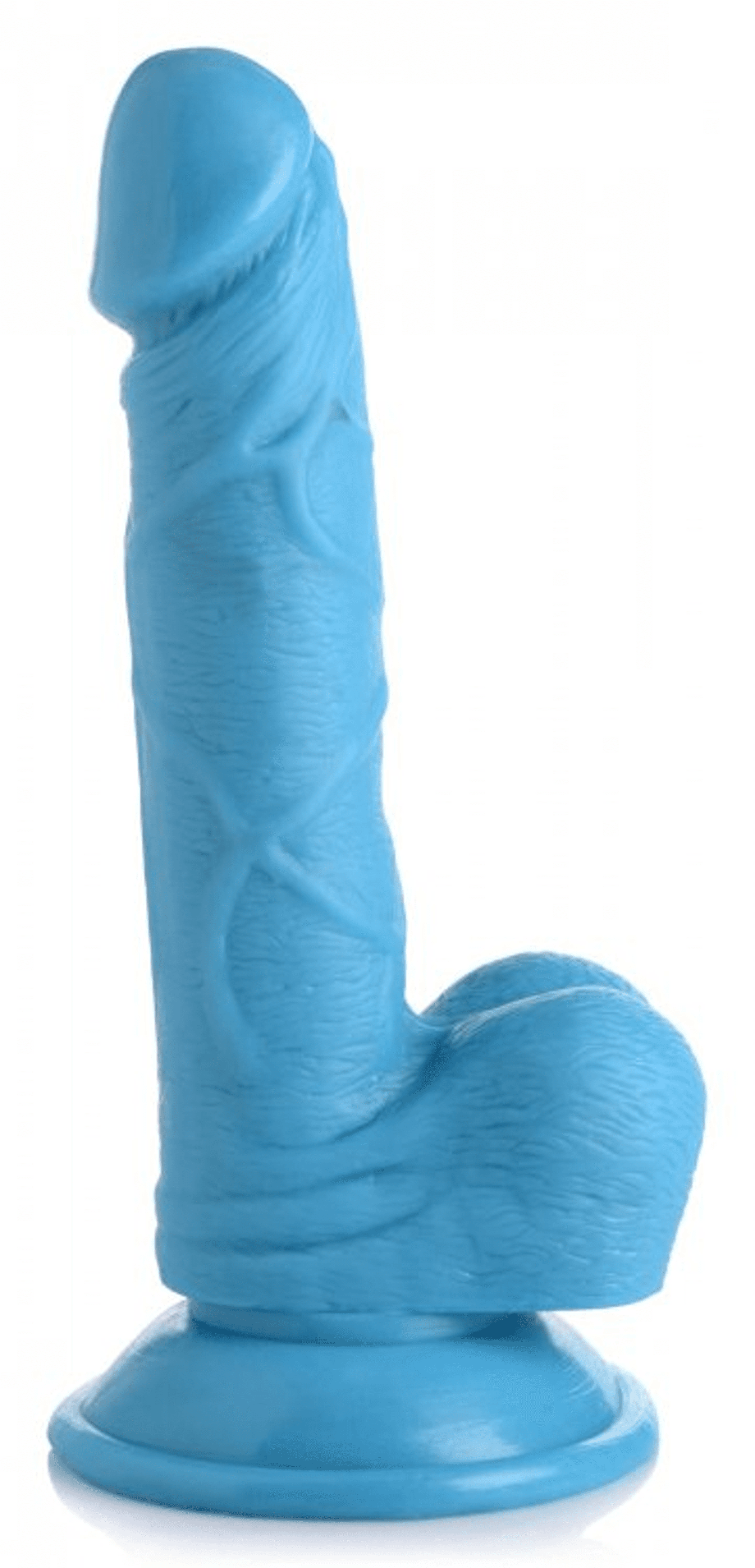 Pop 6.5-Inch Dildo with Balls in Blue
