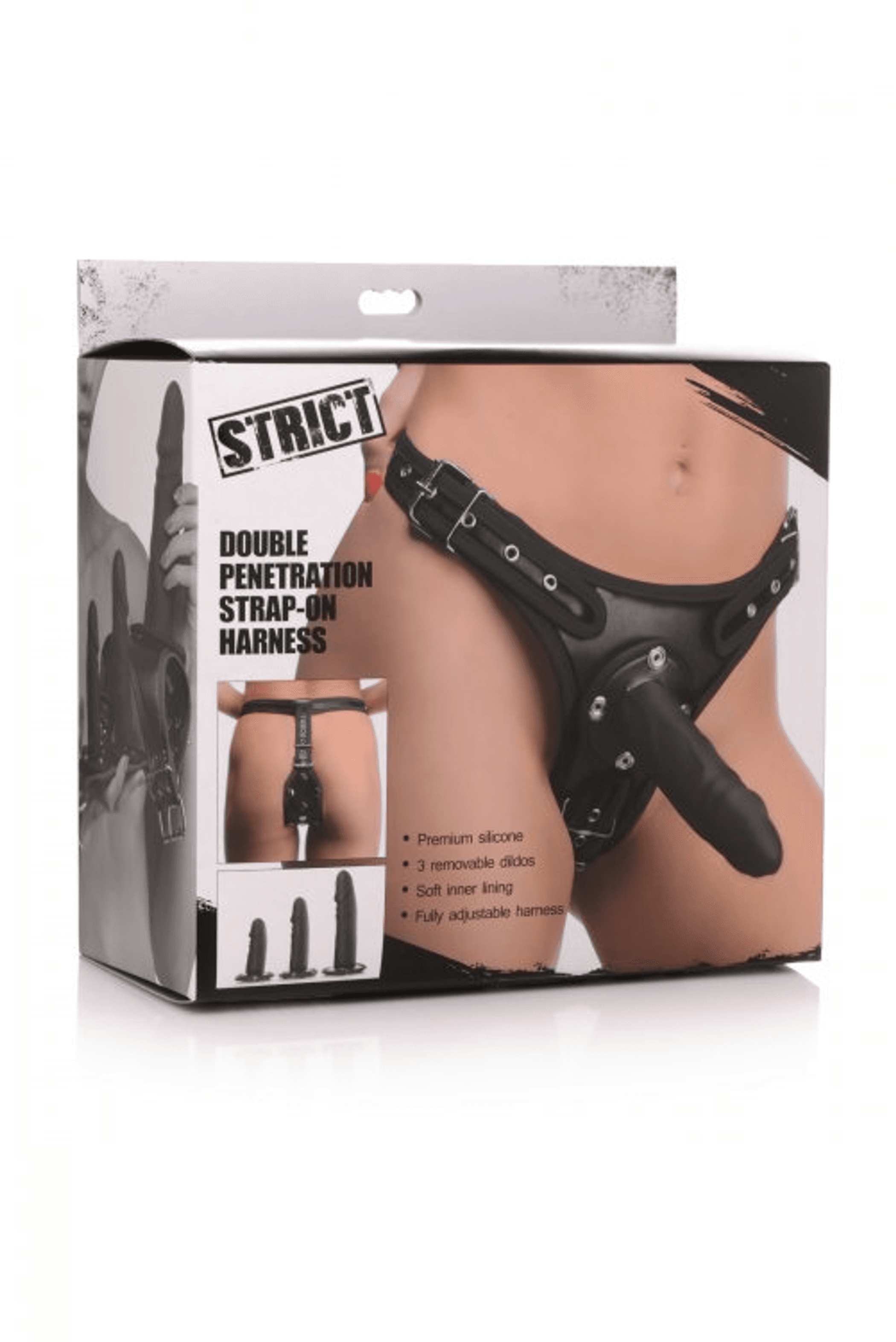 Double Penetration Strap-On Harness