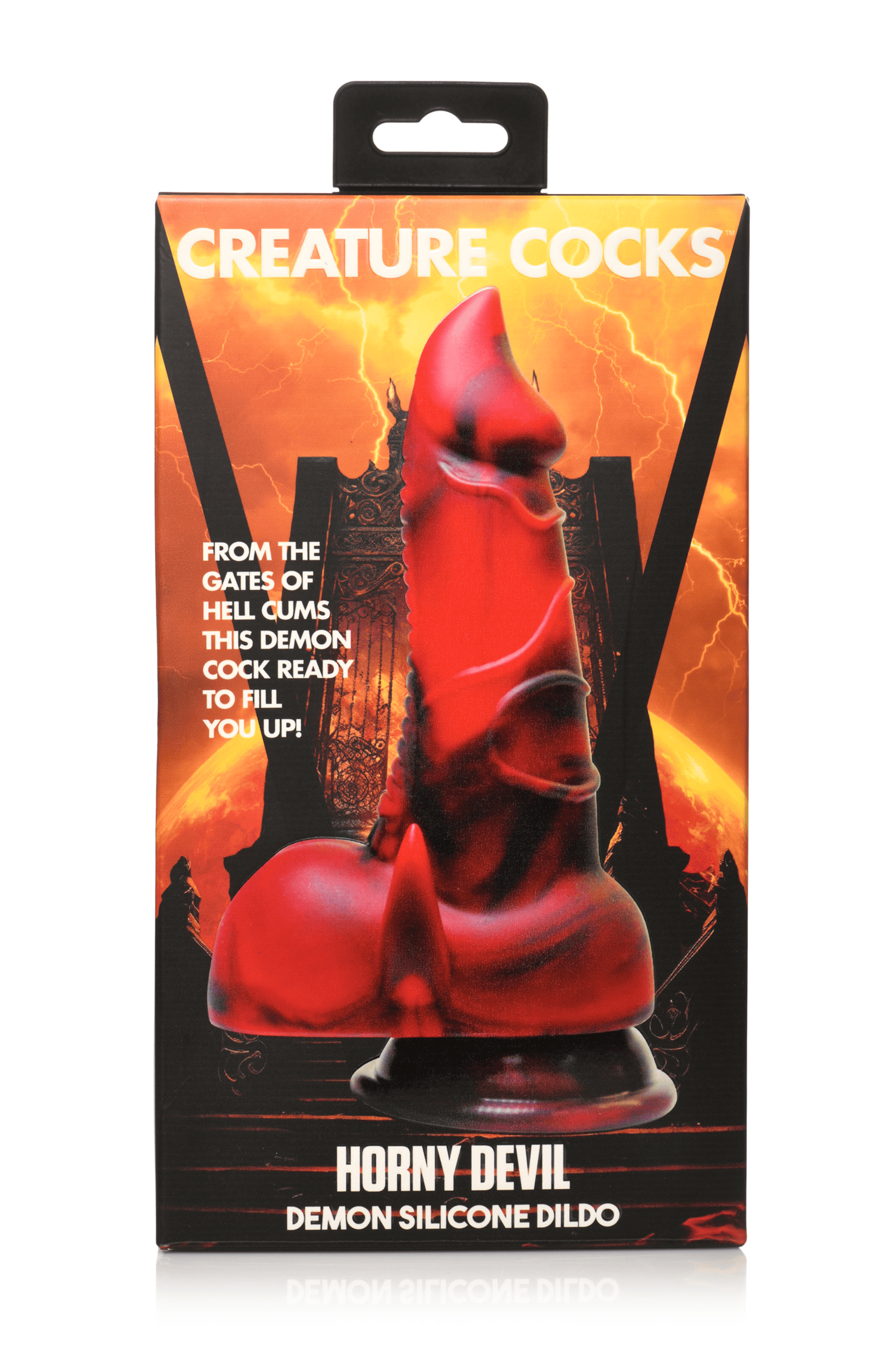 Horny Devil Demon Silicone Dildo