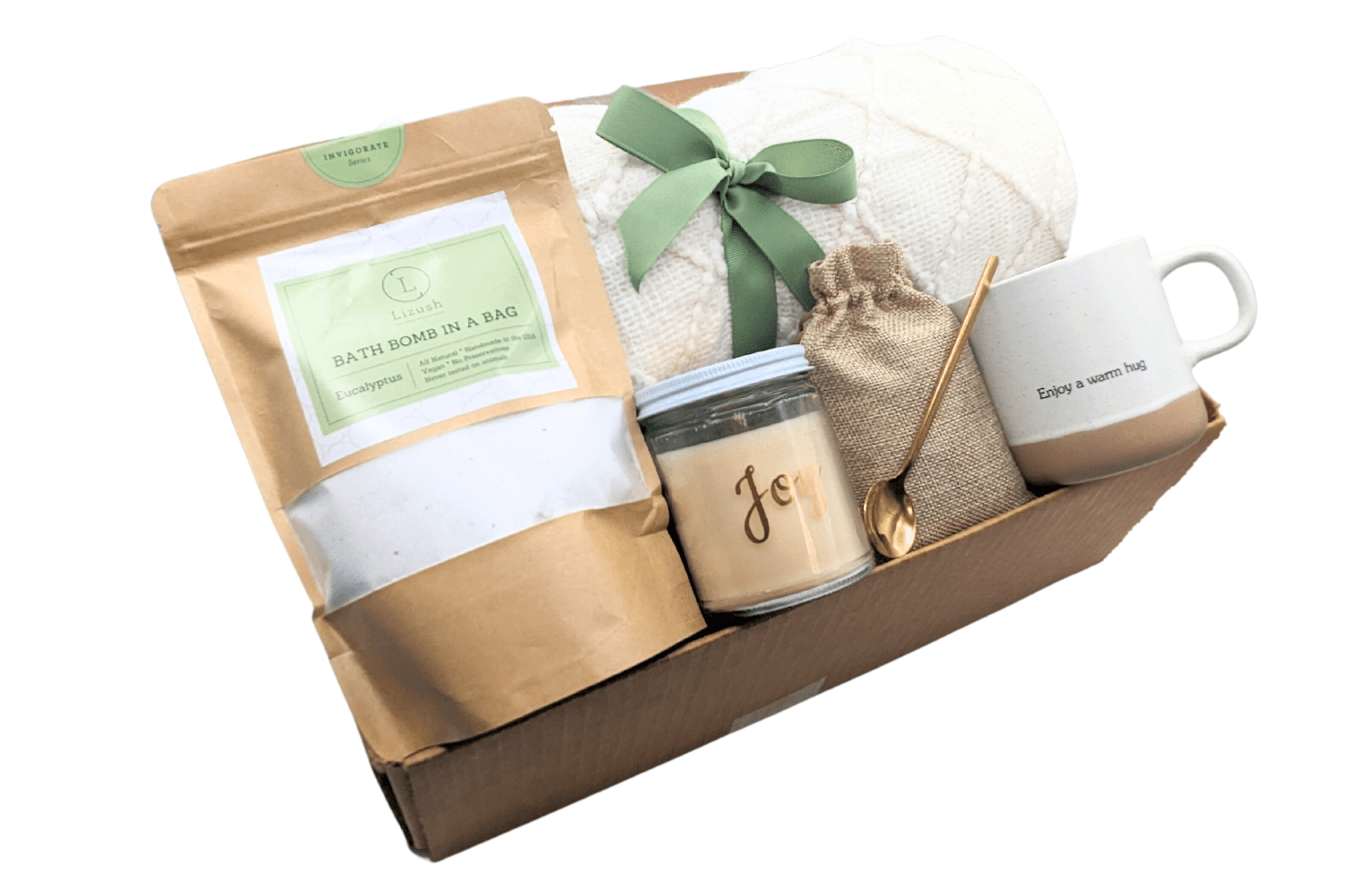 All-Natural Relaxation and Cozy Blanket Gift Set