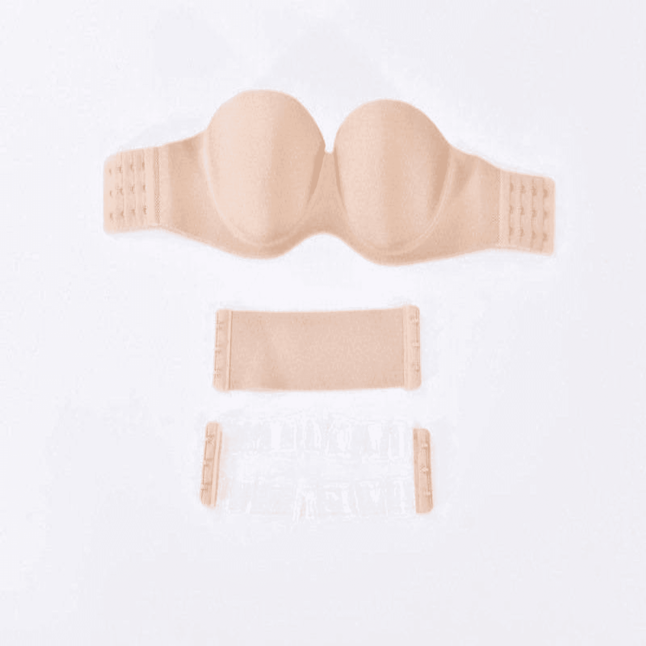 Invisible Strapless Bra For Large Bust With Underwire