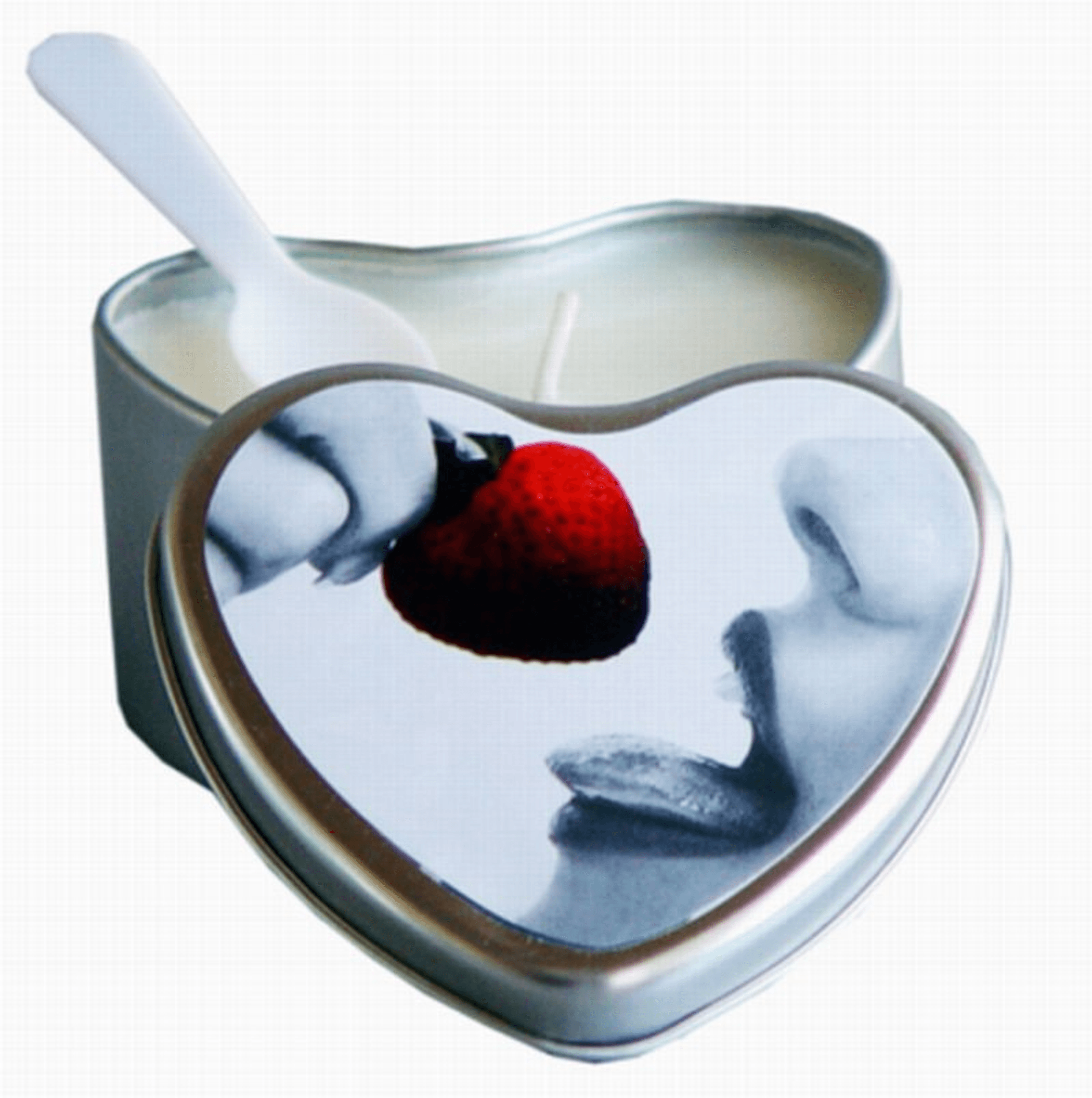 Edible Candle Strawberry 4 Oz – Warm Massage Candle