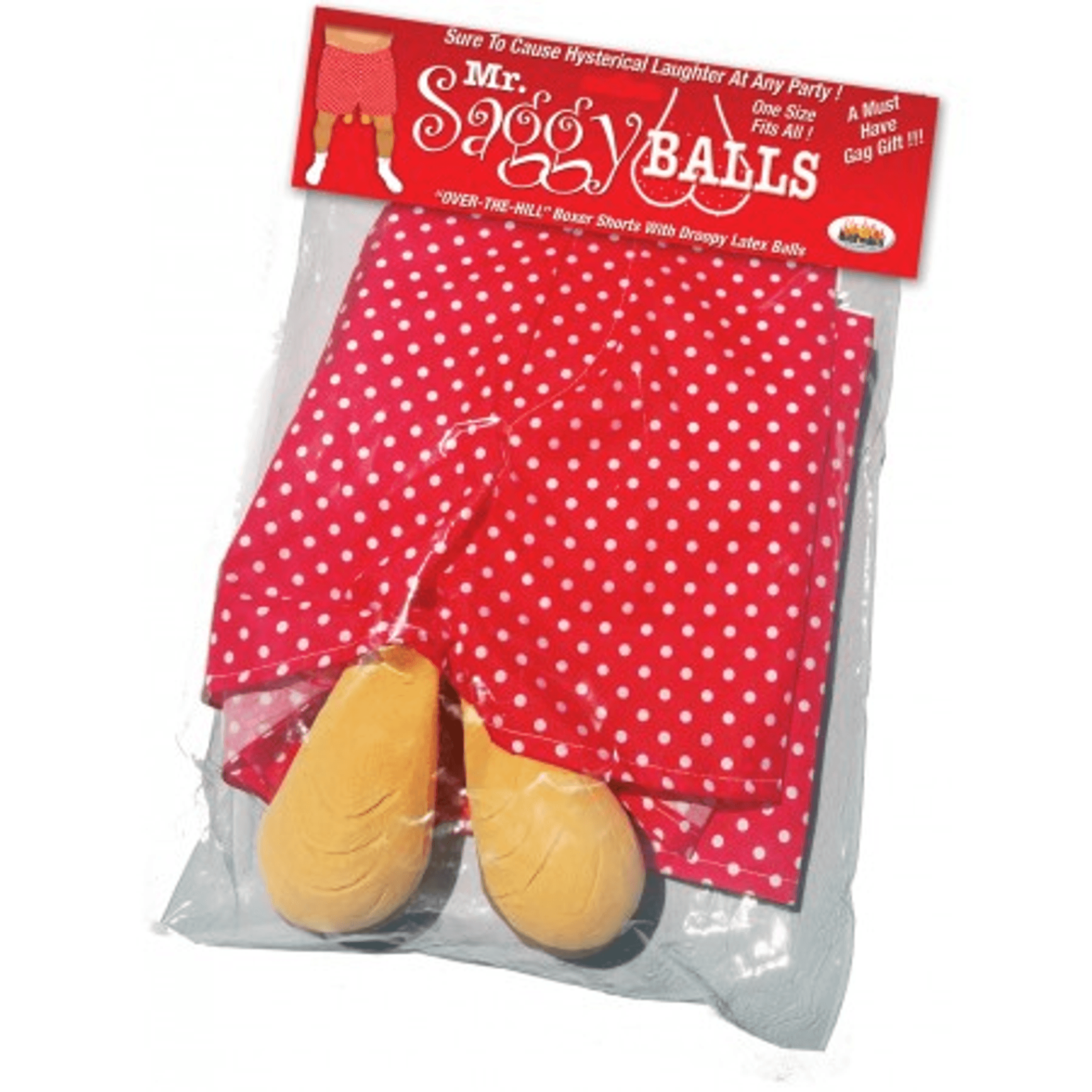 Mr. Saggy Balls Boxer Shorts Gag Gift