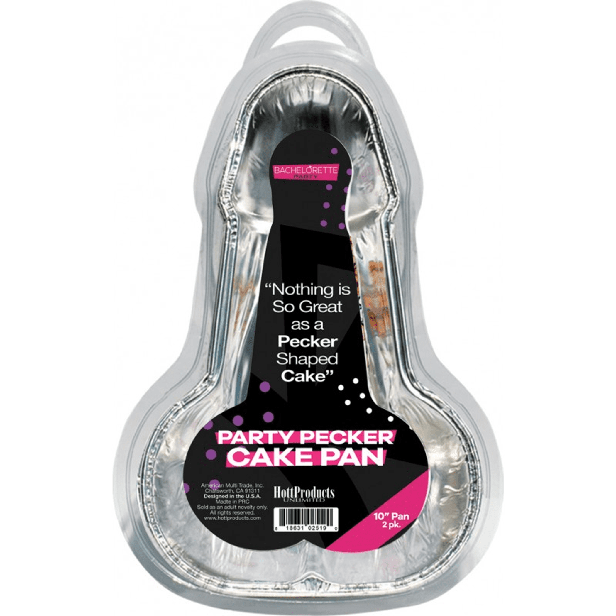 Peter Party Cake Pan Medium – Naughty Bachelorette Baking Mold