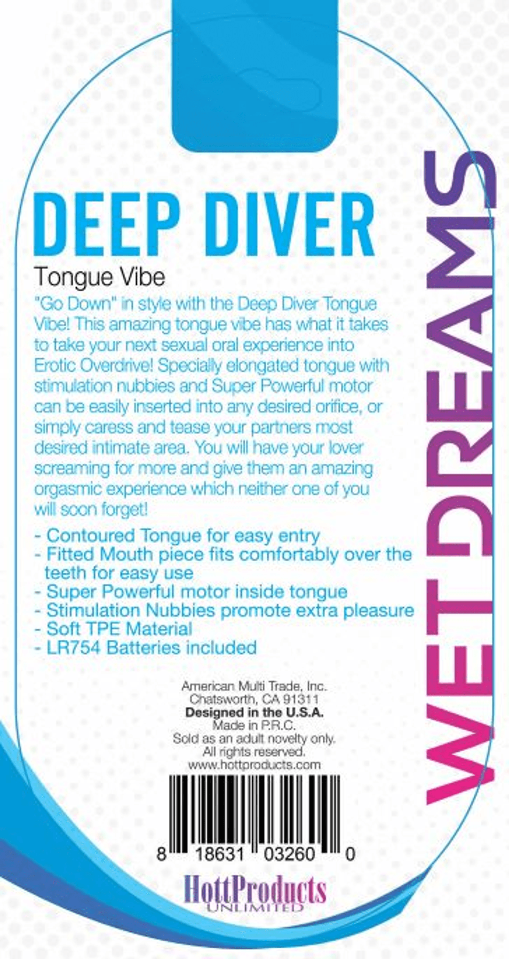 Tongue Star Deep Diver | Vibrating Couples Toy
