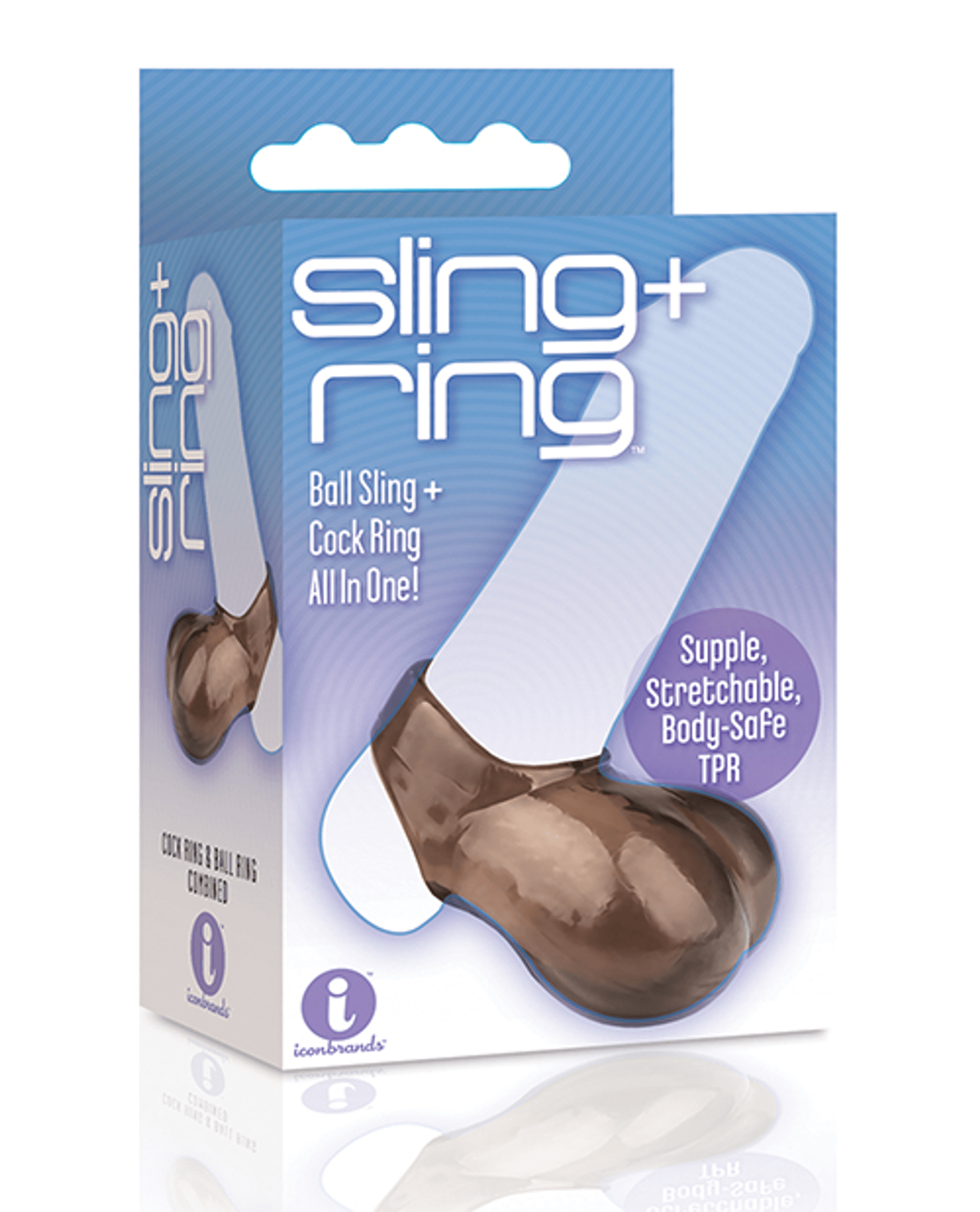 The 9's Sling & Ring Cock Ring and Ball Sling