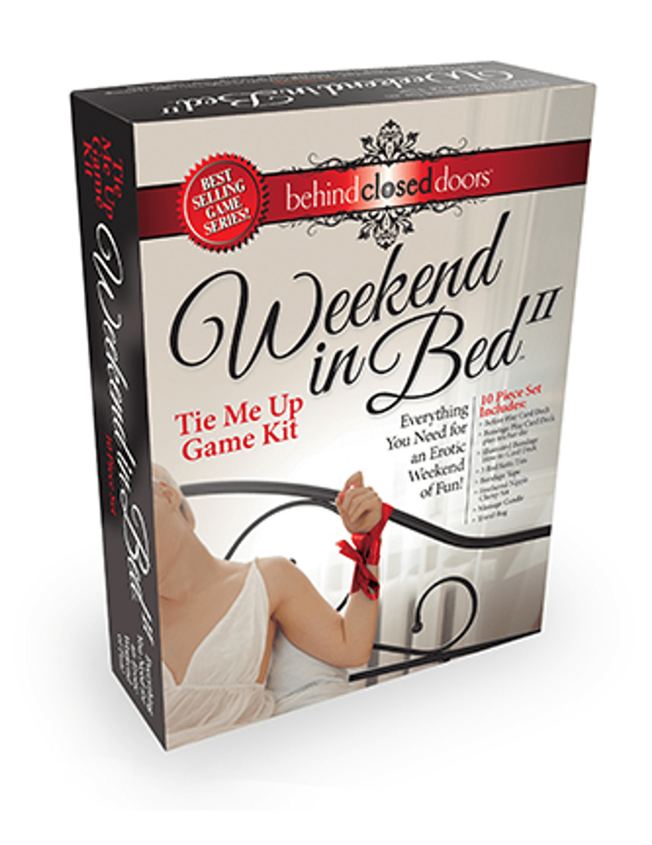 Behind Closed Doors Weekend in Bed All Tied Up Game Kit