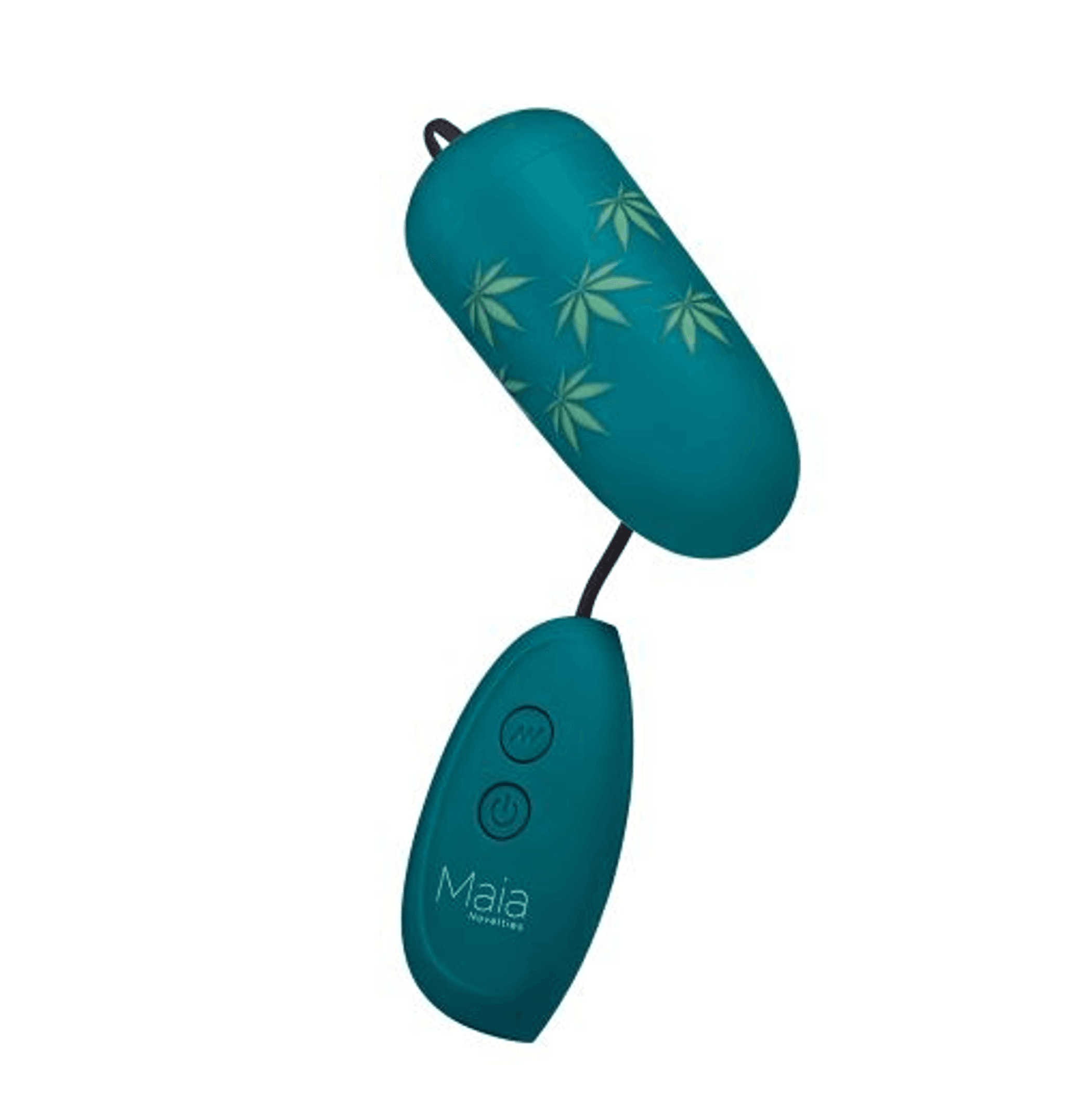 Budzee Rechargeable Leaf Pattern Egg Vibrator