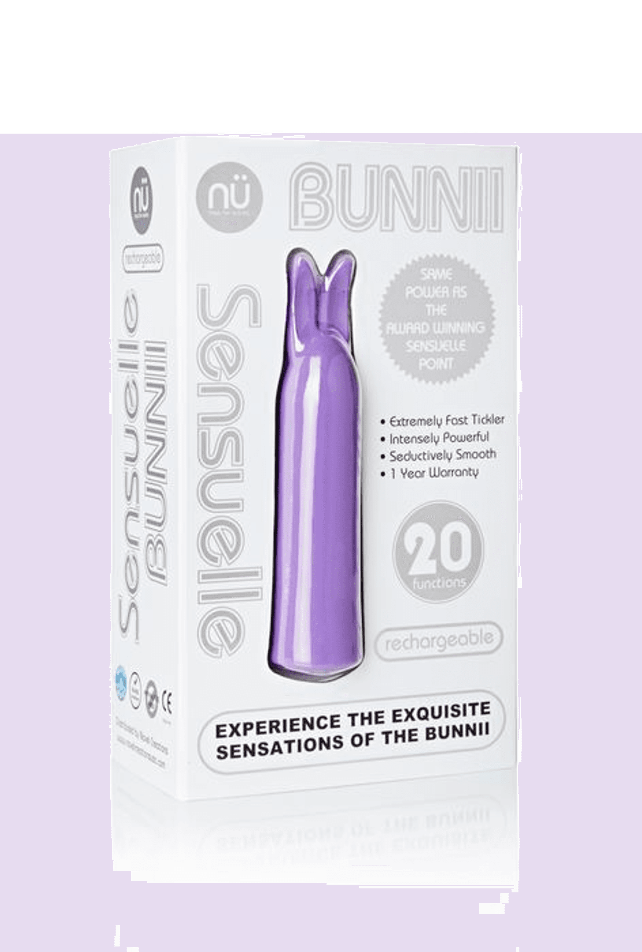 Sensuelle Bunni 2 Purple Clitoral Vibrator
