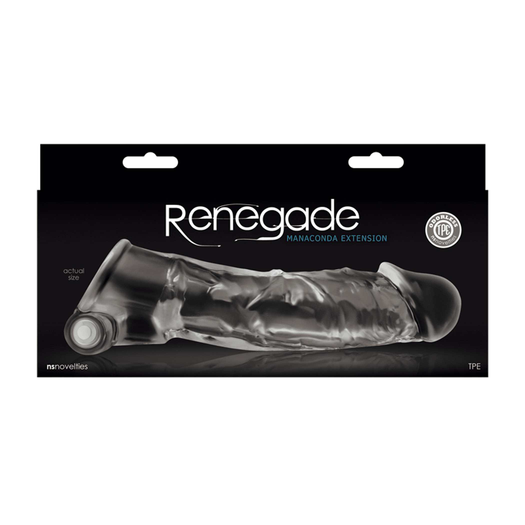 Renegade Manaconda Clear Penis Extension