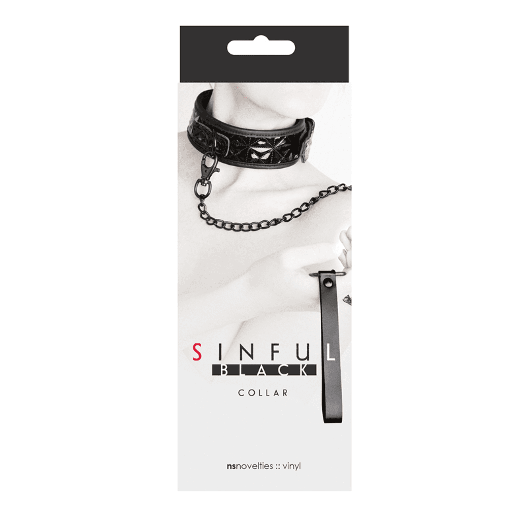 Sinful 2-Inch Black Collar